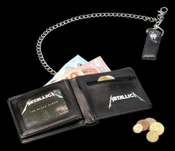 Figuren Shop GmbH Geldbörse Metallica Geldbeutel - Black Album - offizielles Merchandise Geldbörse