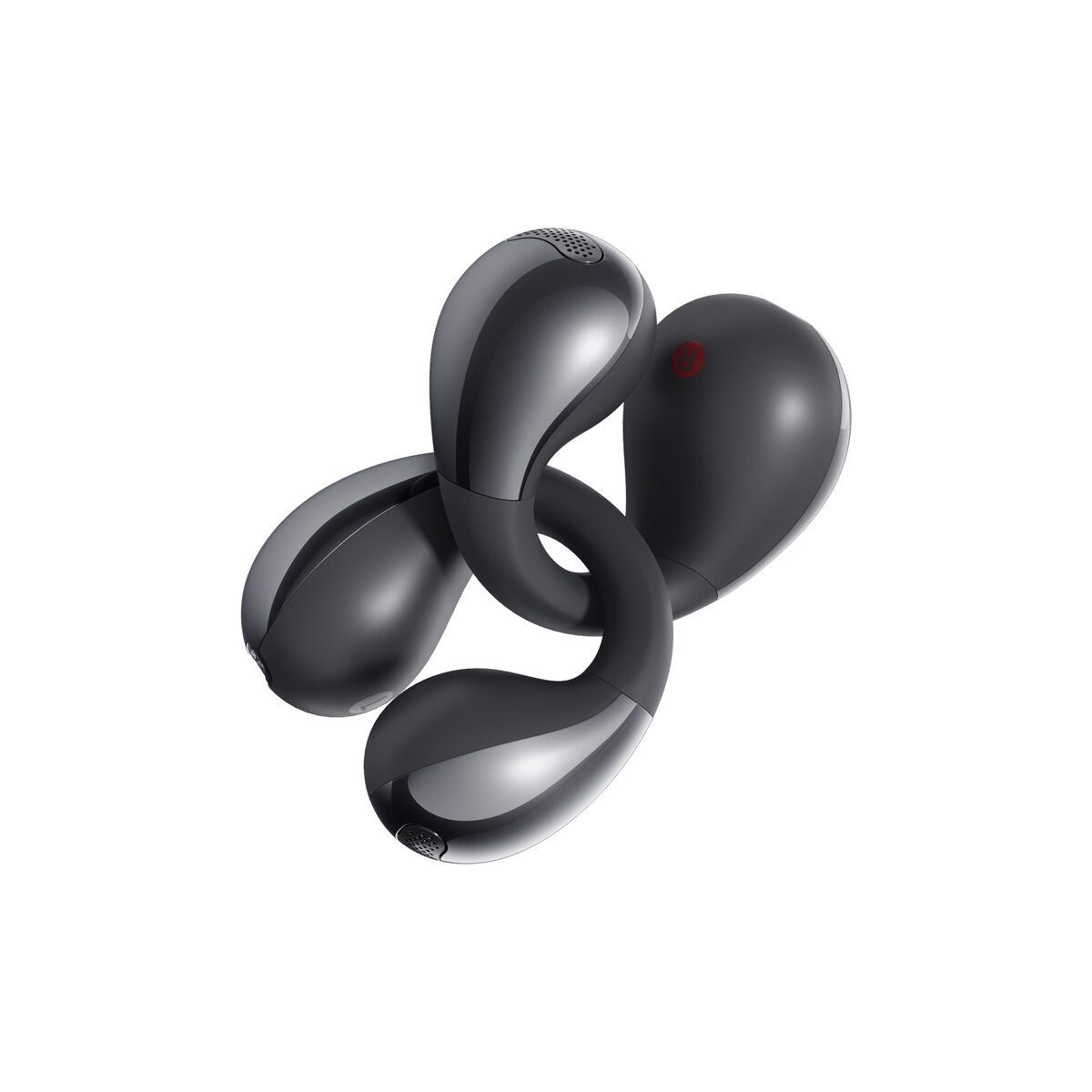 QCY QCY Crossky Clip C30S kabellose Ohrclip Kopfhörer schwarz Bluetooth-Kopfhörer