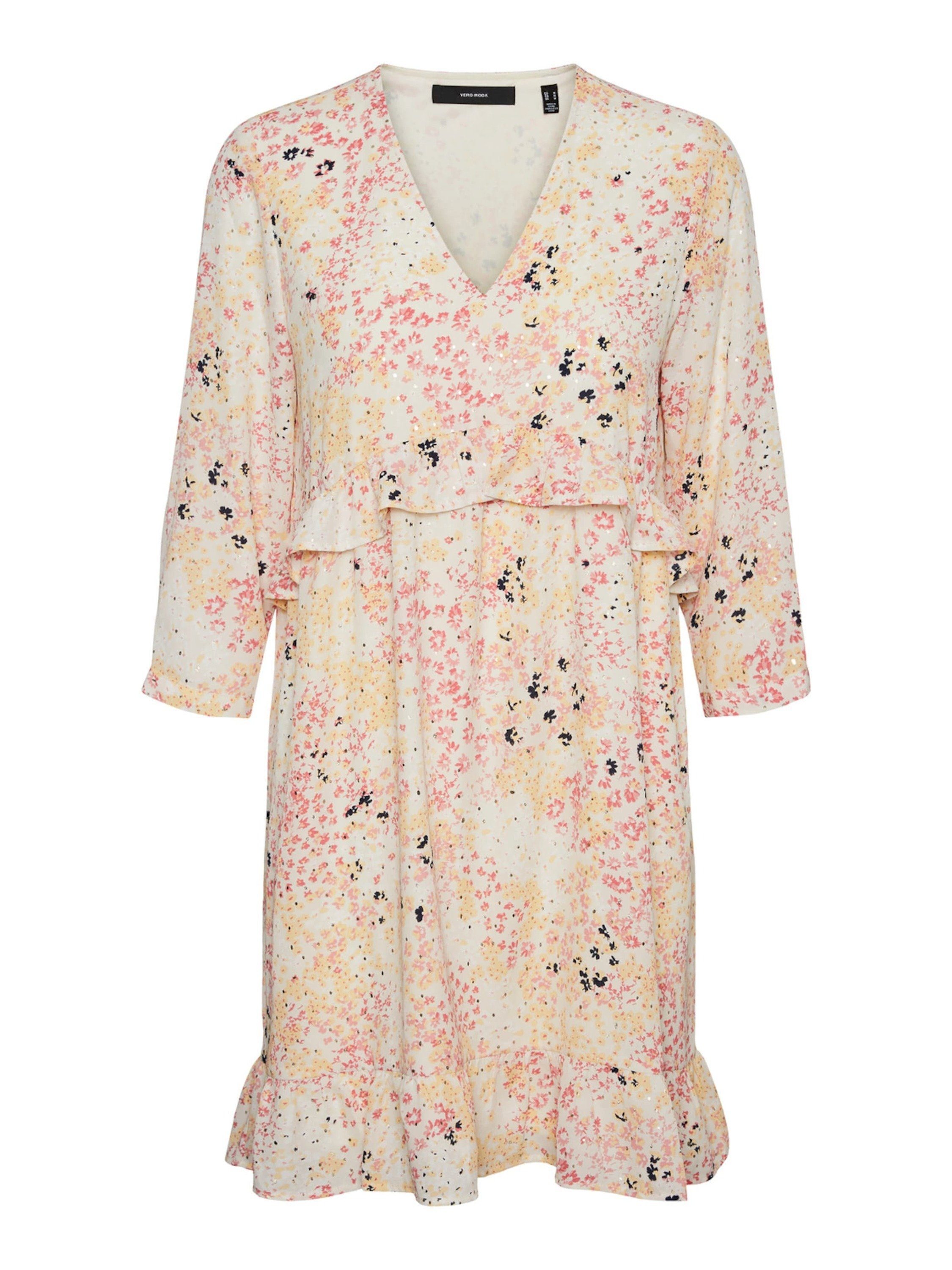 Vero Moda Sommerkleid Hannah (1-tlg) Volant