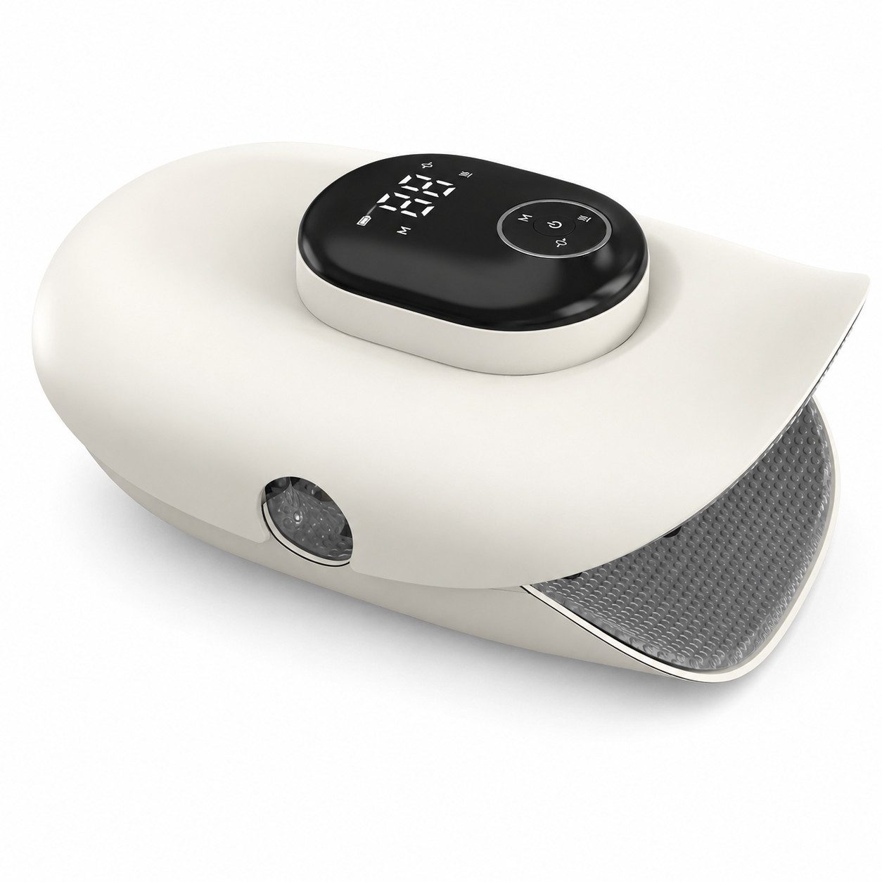 pedete Massagegerät Handmassagegerät mit Wärme & Kompression Elektrischer Handmassager, Kabelloser Hand Massager Schmerzlinderung für Finger, 4 Programme, 5 Druckstufen Schmerzlinderung & Entspannung, Arthrose Handschuhe,Geschenk für Frauen und Männer für Zuhause/Büro
