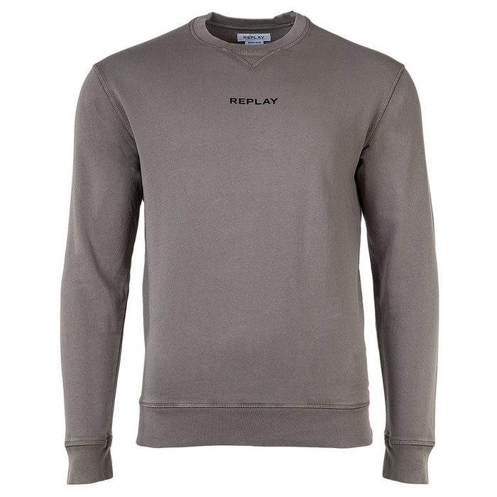 Replay Sweatshirt Herren Sweatshirt - Sweater Rundhals Organic