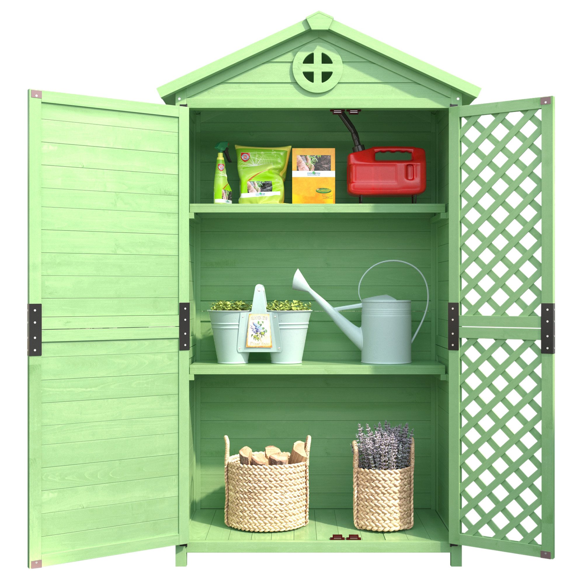 MODFU Geräteschrank Outdoor-Schrank Werkzeugschrank (Wetterfester Outdoor günstig online kaufen