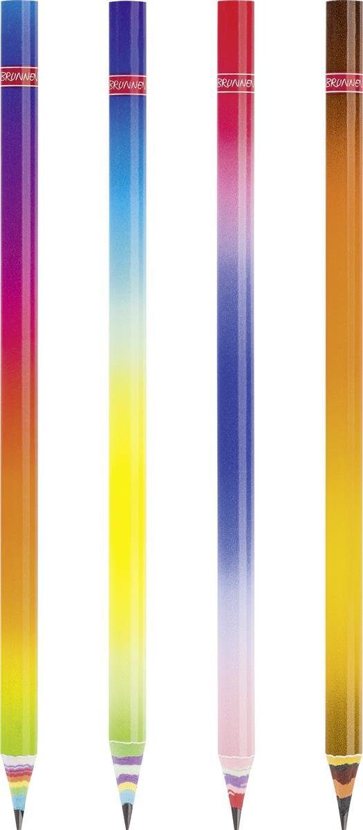 BRUNNEN Bleistift 32X BRUNNEN 102906002 Bleistift Rainbow Paper