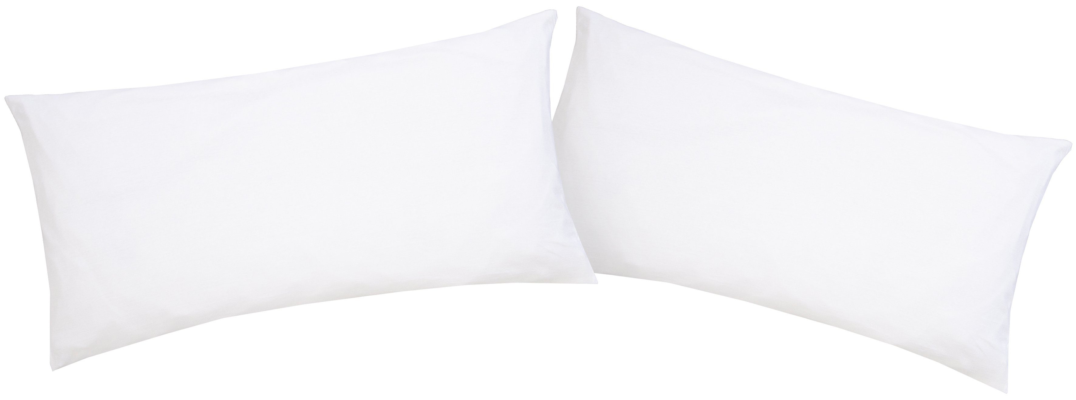 OTTO home Kissenbezüge Cremona2 100% Baumwoll-Jersey mit Reißverschluss, (2 Stück), Kissenhülle in diversen Größen