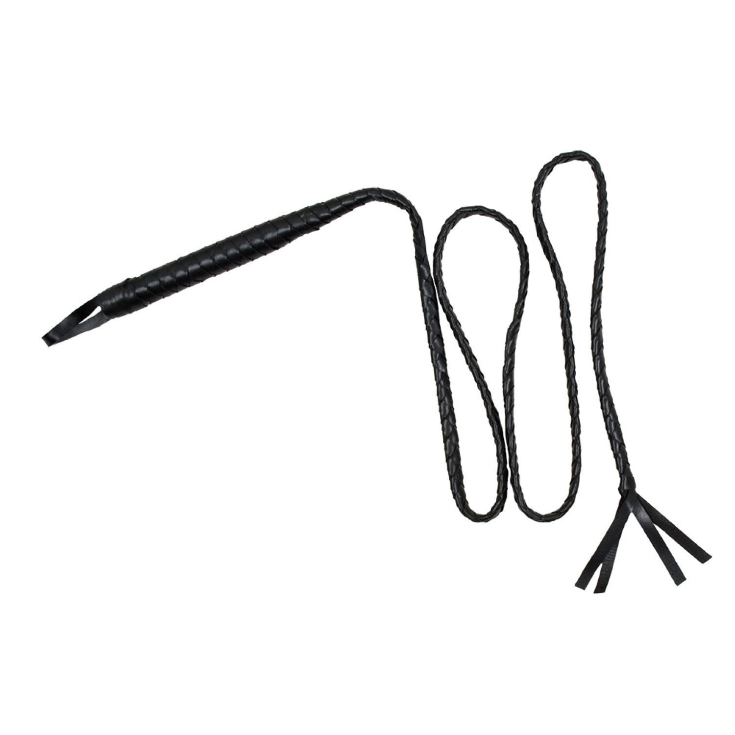 Boland Blaster Western Peitsche, Schwarz - 180 cm