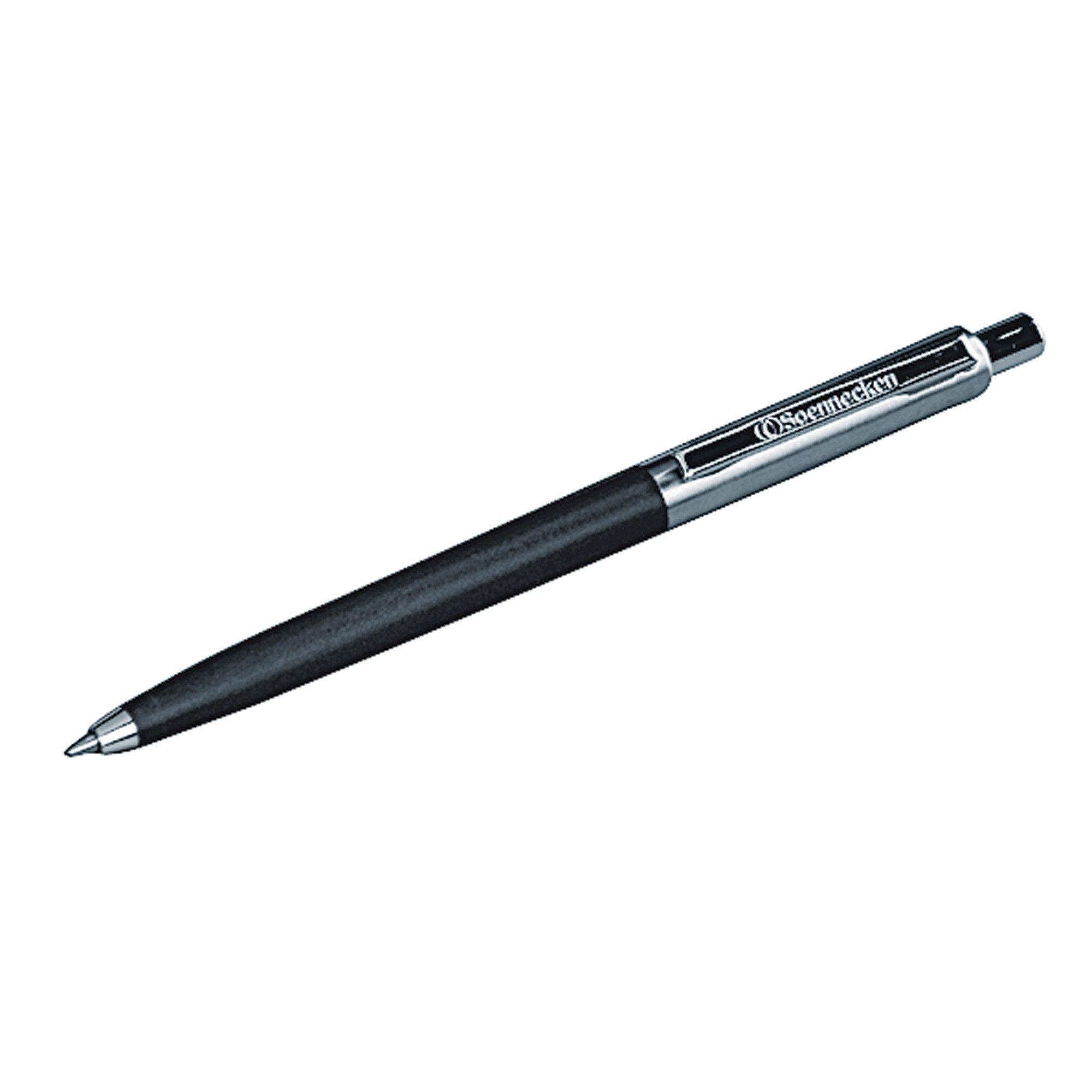 Soennecken Kugelschreiber Kugelschreiber 3239 Nr.300 Edelstahl Großraummine blau