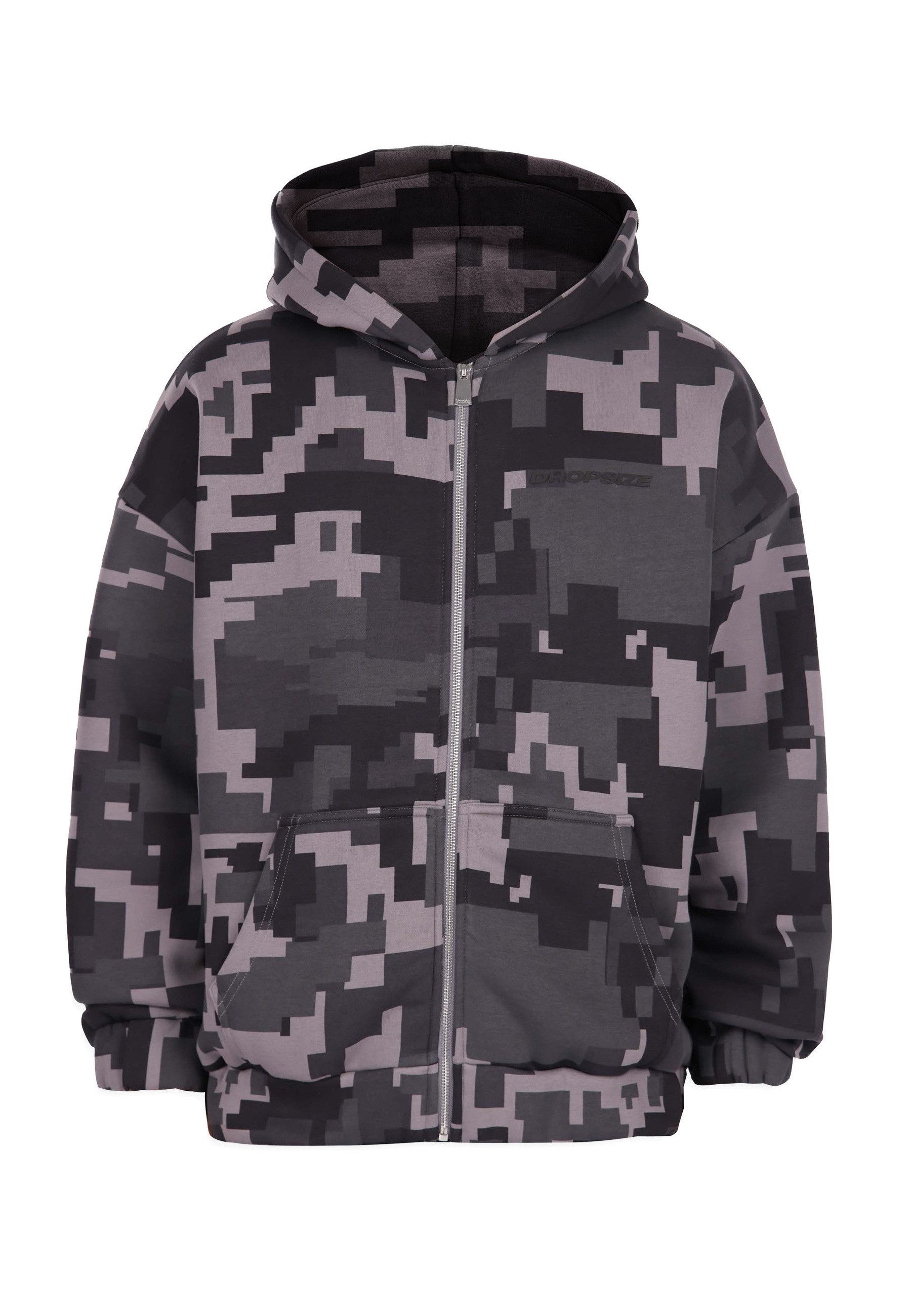 Dropsize Sweatjacke Dropsize CAMO ZIPPER