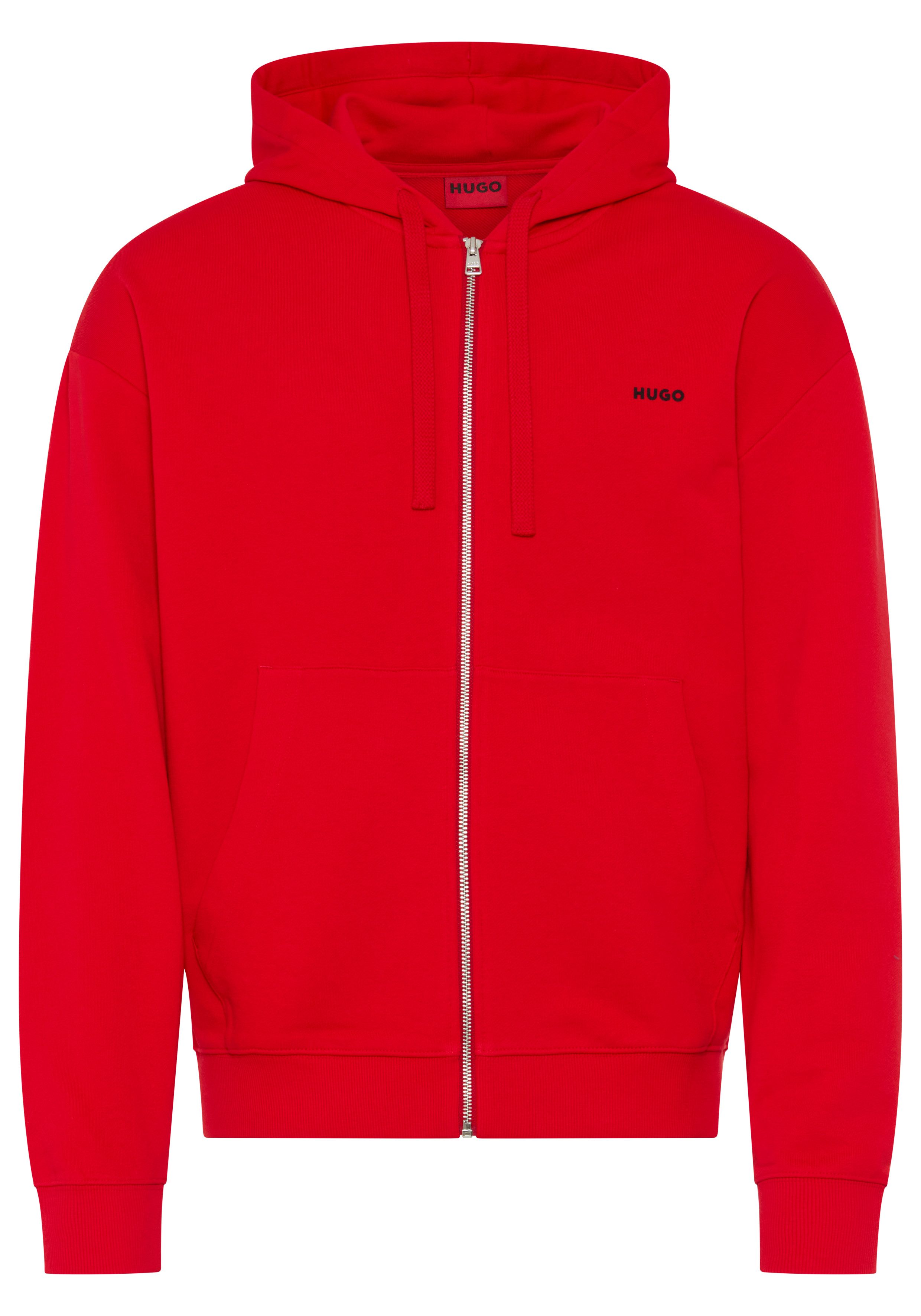 HUGO Kapuzensweatshirt Dapo Kapuze mit Kordelzug, Relaxed Fit, HUGO Logo