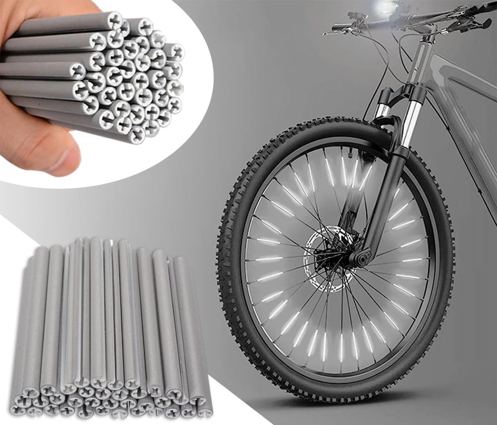 FELIXLEO Fahrradreflektor Speichenreflektoren 360 Sichtbarkeit Set Fahrrad Speichenlicht, (1 St)