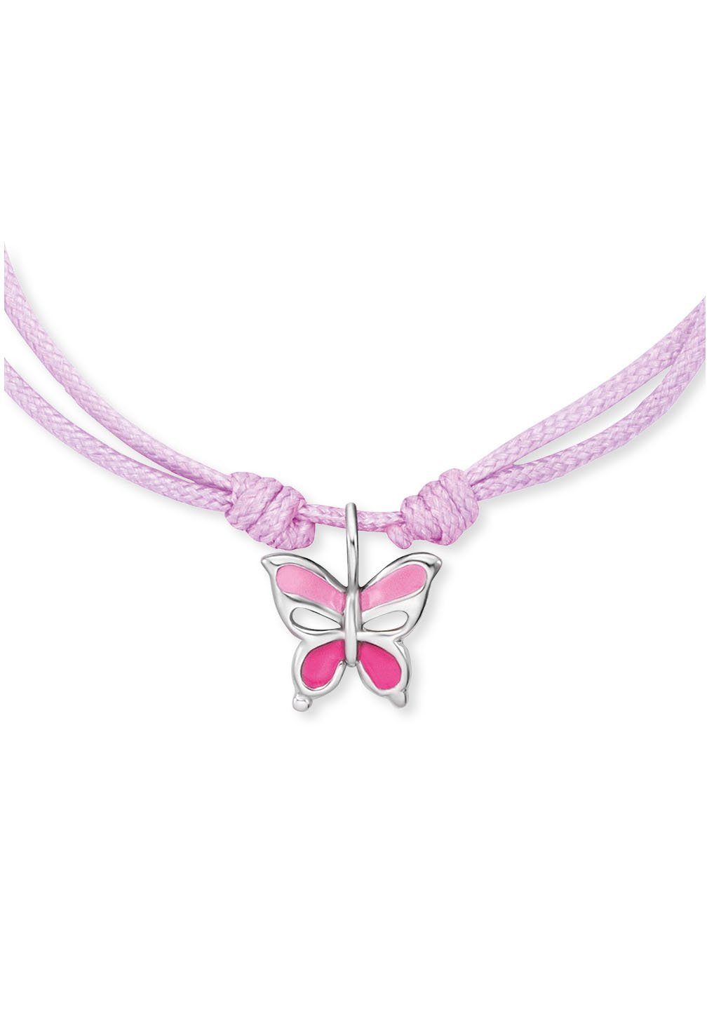 Schmetterling, Emaille Armband Herzengel mit HEB-BUTTERFLY,
