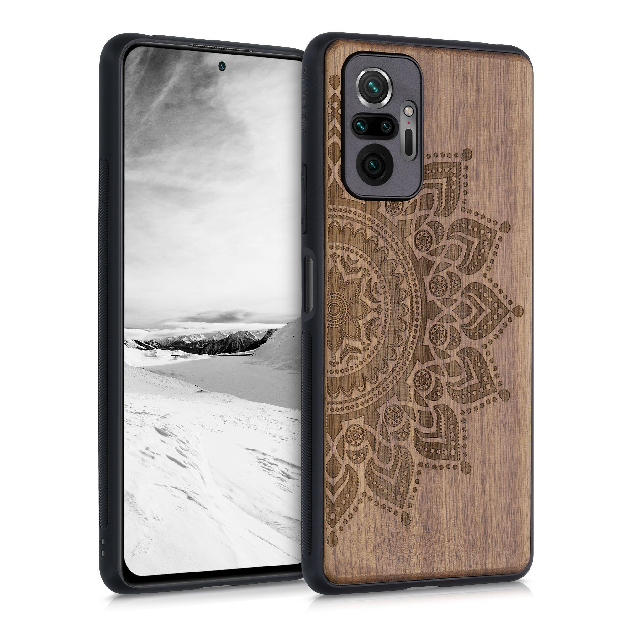 kwmobile Handyhülle Hülle für Xiaomi Redmi Note 10 Pro, Handyhülle TPU Cover Bumper Case