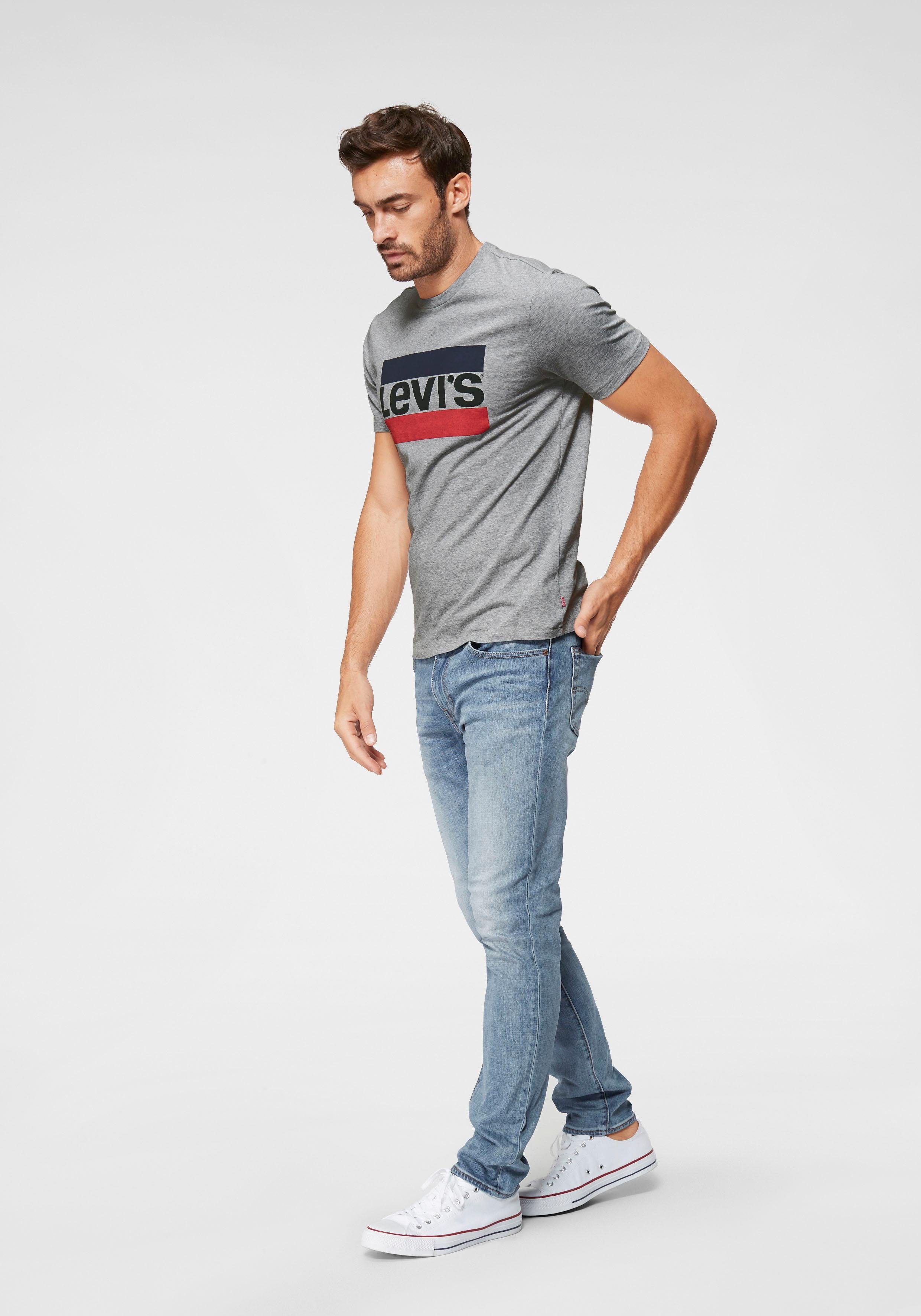 Levi's® T-Shirt mit großem Logoprint