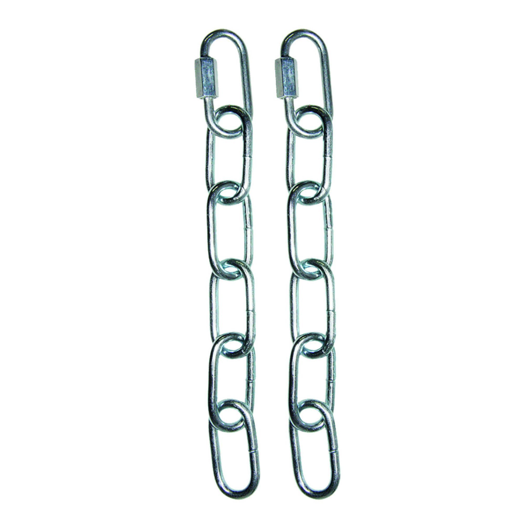 BASI Gitterrostsicherung Verlängerungsset, Ketten-Verlängerungsset - GS70 / GS 100, (Packung), für BASI Gitterrostsicherungen, 6 Glieder, 1 Paar (2 Stück)