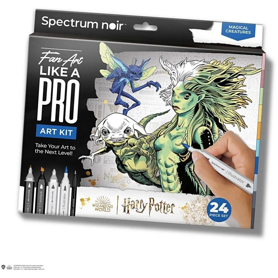 creativ company Kreativset Spectrum Noir Kreativ Set Illustration, 24-tlg.