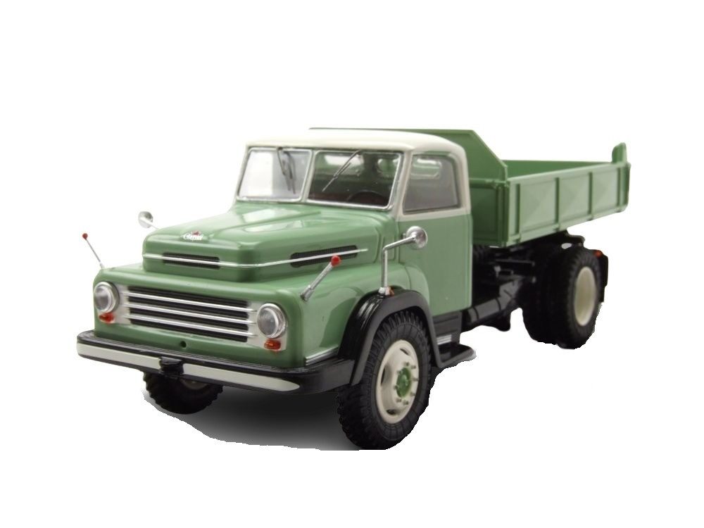 Premium ClassiXXs Modellauto Csepel D-450 Pritsche grün, Maßstab 1:43