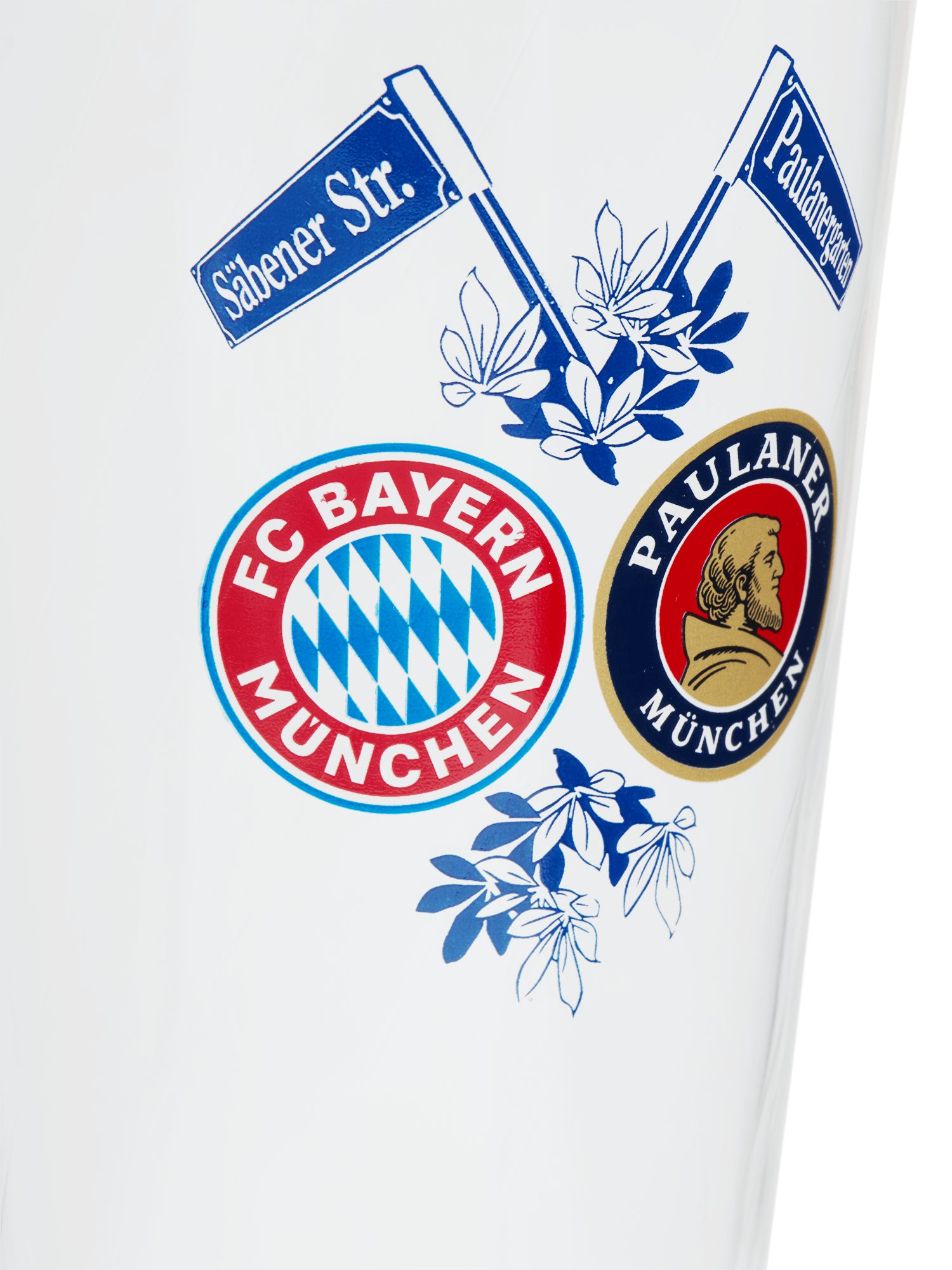 FC Bayern München Gläser-Set FC Bayern München Weißbierglas 2er-Set, Glas – Bild 5 von 5