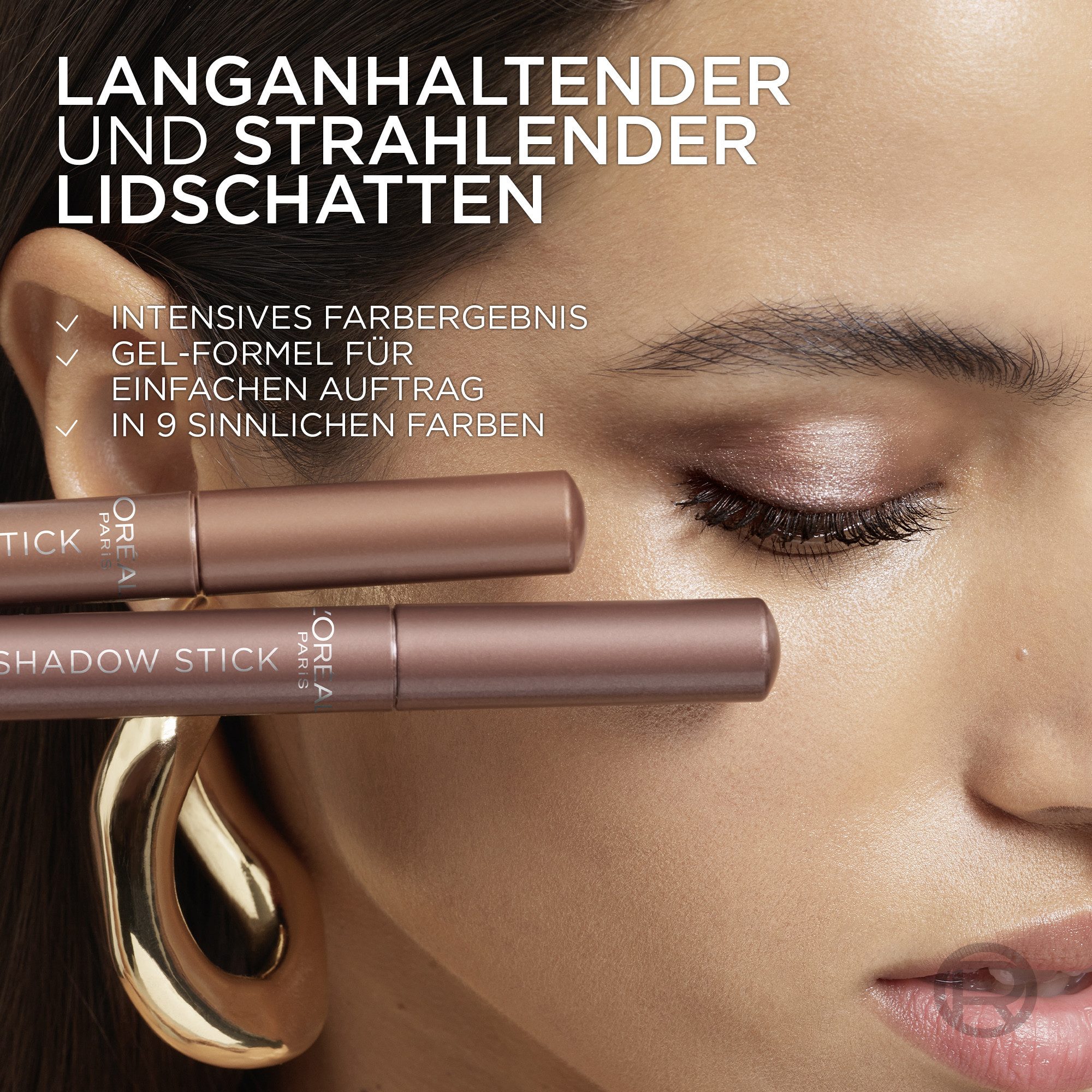 L'ORÉAL PARIS Lidschatten L'Oréal Paris Le Shadow Stick, mit samtiger Oberflächenstruktur