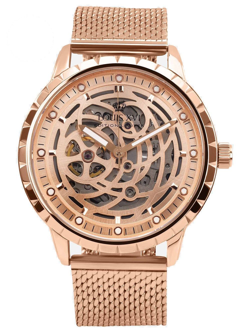 LOUIS XVI Automatikuhr Louis XVI LXVI2010 Herrenuhr Paris 2.0 Automatik 45mm 5ATM Louis XVI LXVI2010 Herrenuhr Paris 2.0 Automatik 45mm 5ATM