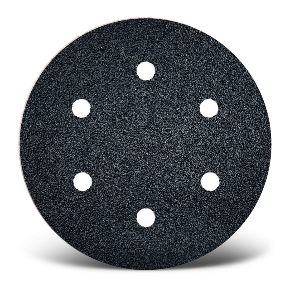 MENZER Schleifscheibe Ø 150 mm 6-Loch Klett-Schleifscheiben für Exzenterschleifer, Siliciumcarbid, 25 Stk., K36