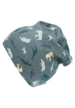 Sterntaler® Beanie Beanie Safaritiere (1-St., Babymütze Baumwolle ideal für jede Jahreszeit) Kindermütze aus weichem Jersey mit süßen Motiven