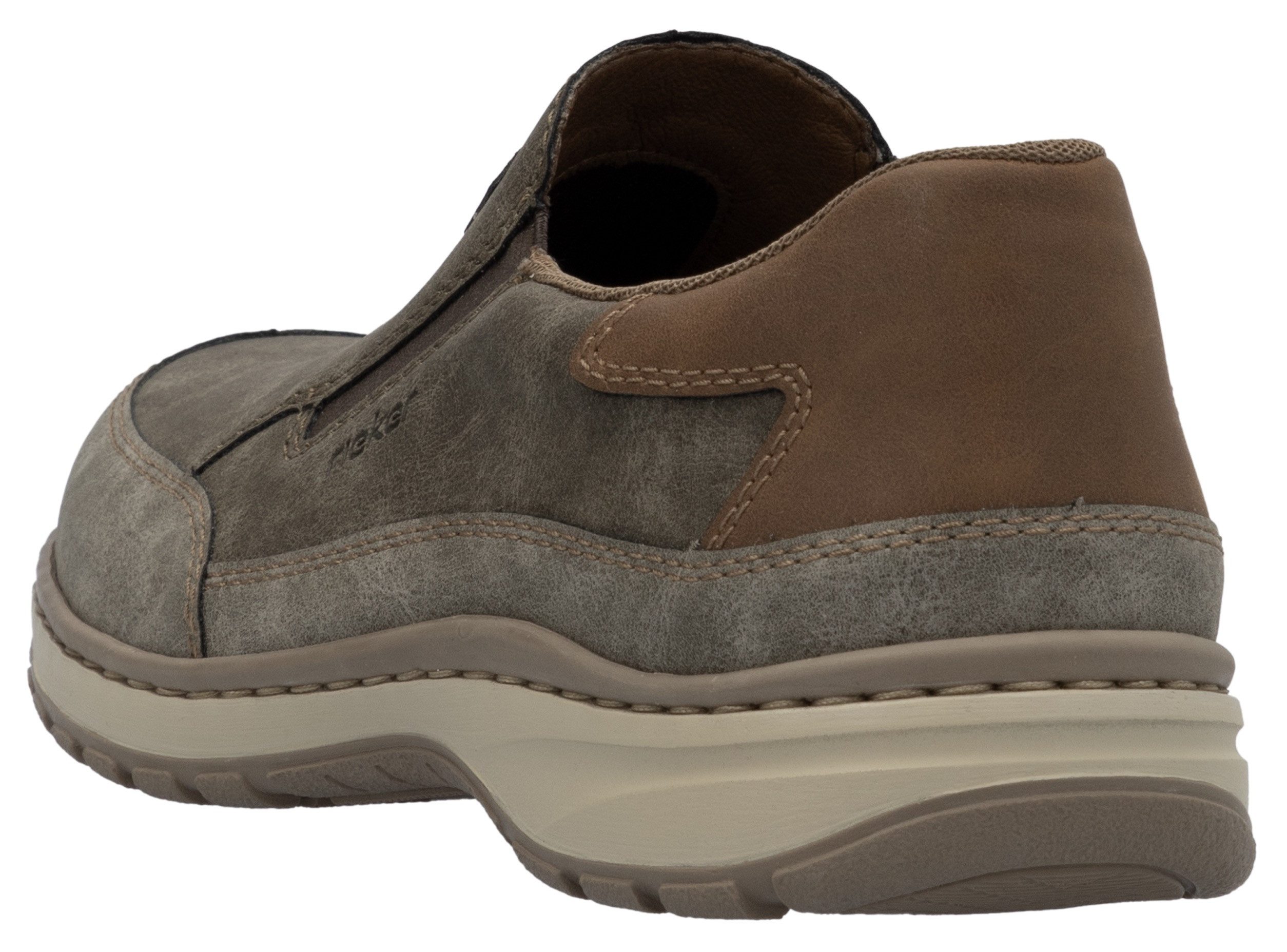 Rieker Slipper Slip-on-Sneaker, Freizeitschuh, Halbschuh mit Gummizug