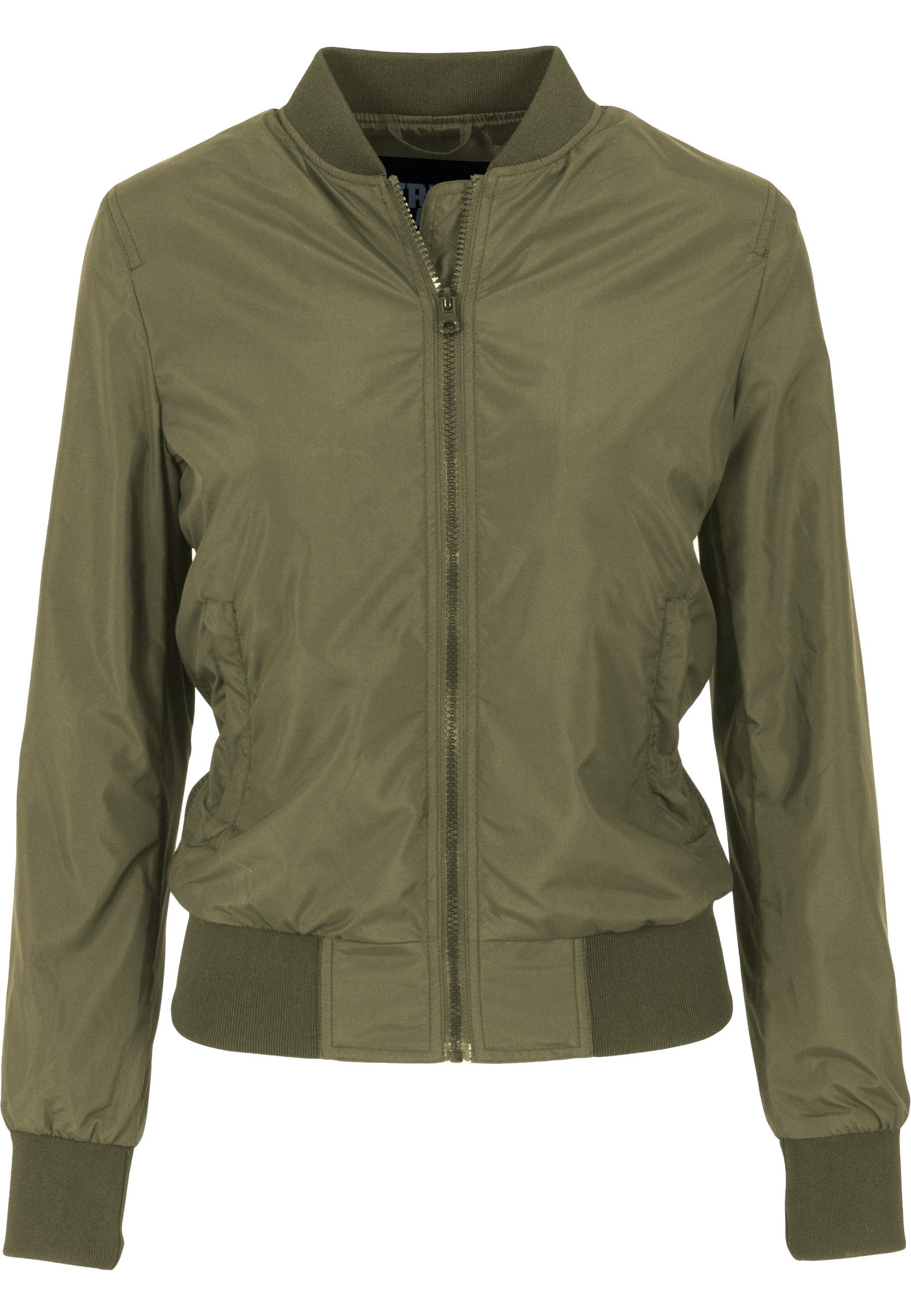 URBAN CLASSICS Allwetterjacke Urban Classics Damen Ladies Light Bomber Jack günstig online kaufen