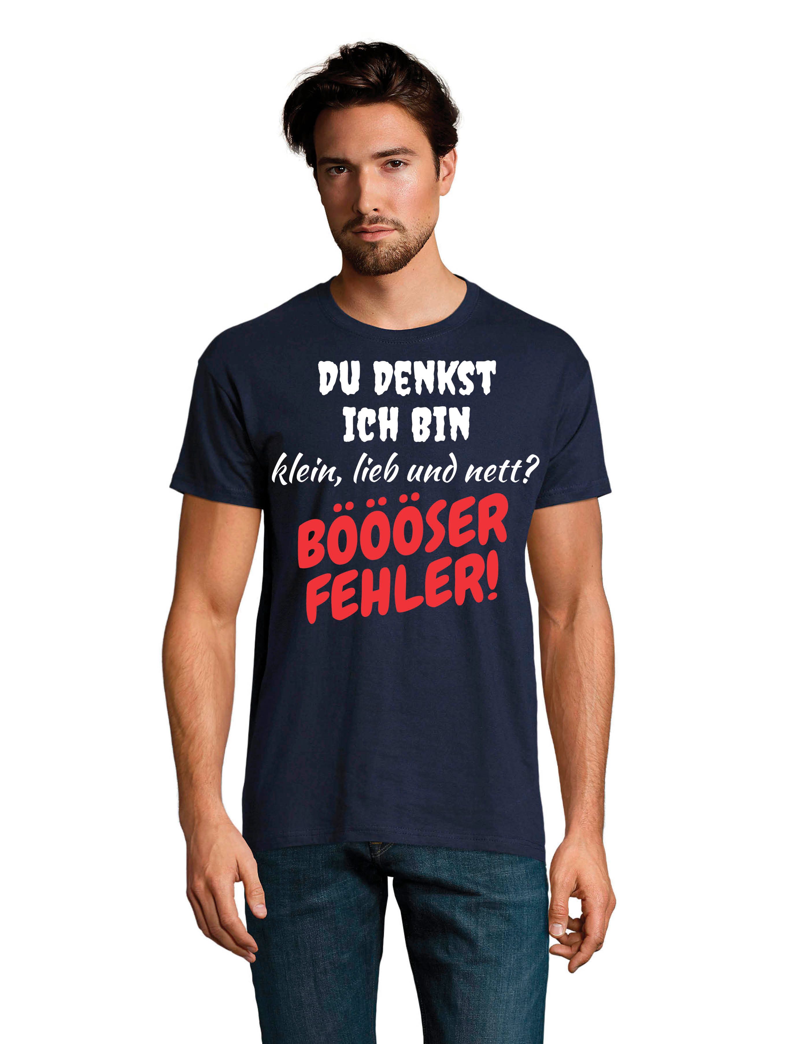 Youth Designz T-Shirt "Böser Fehrler" Herren T-Shirt mit humorvollen Lustigen Print mit witzigen Aufdruck für Männer