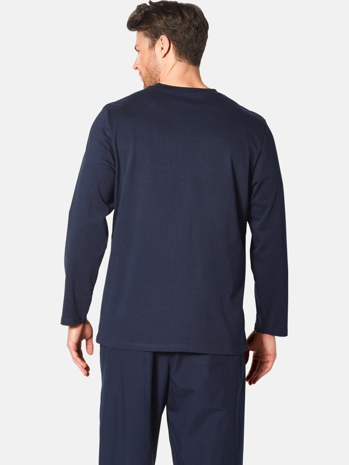 Babista Pyjamaoberteil GULLITOSSI in Waffeloptik