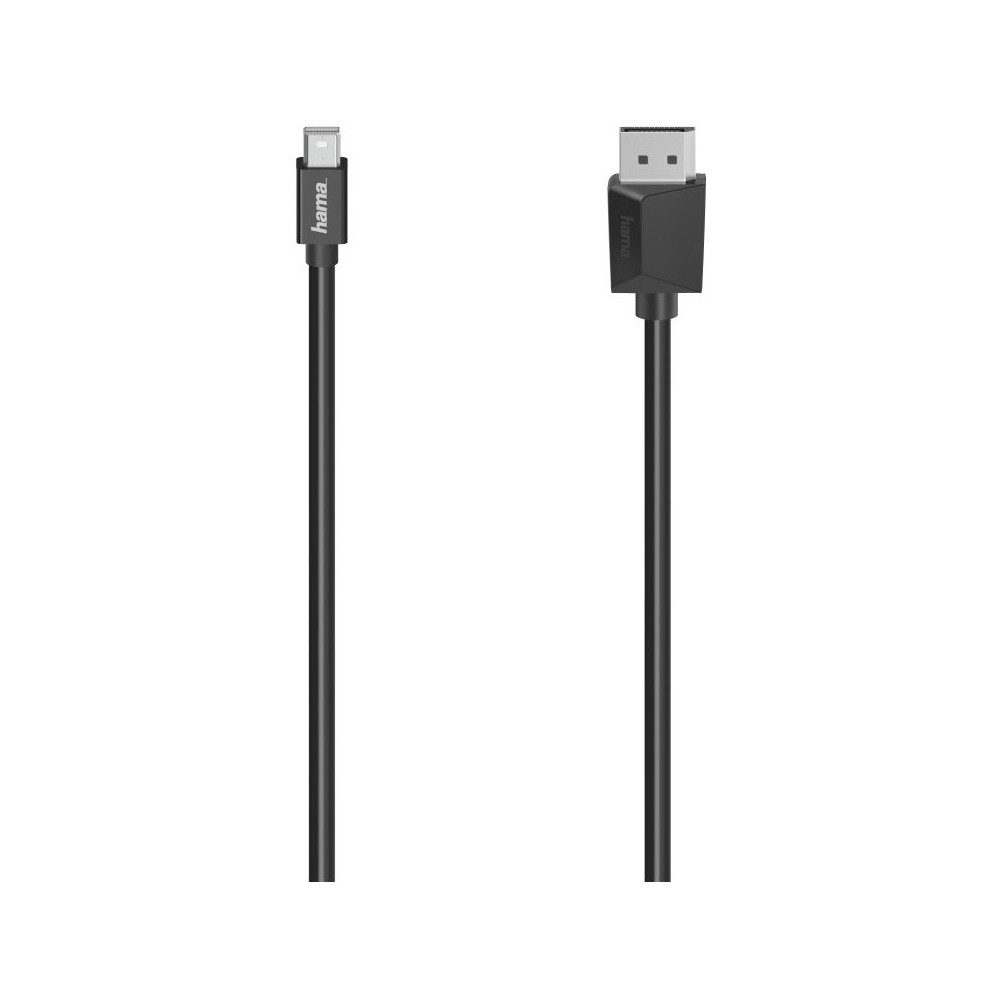 Hama Mini-DP>DisplayPort Kabel 1,5m für Monitore. Computer-Adapter
