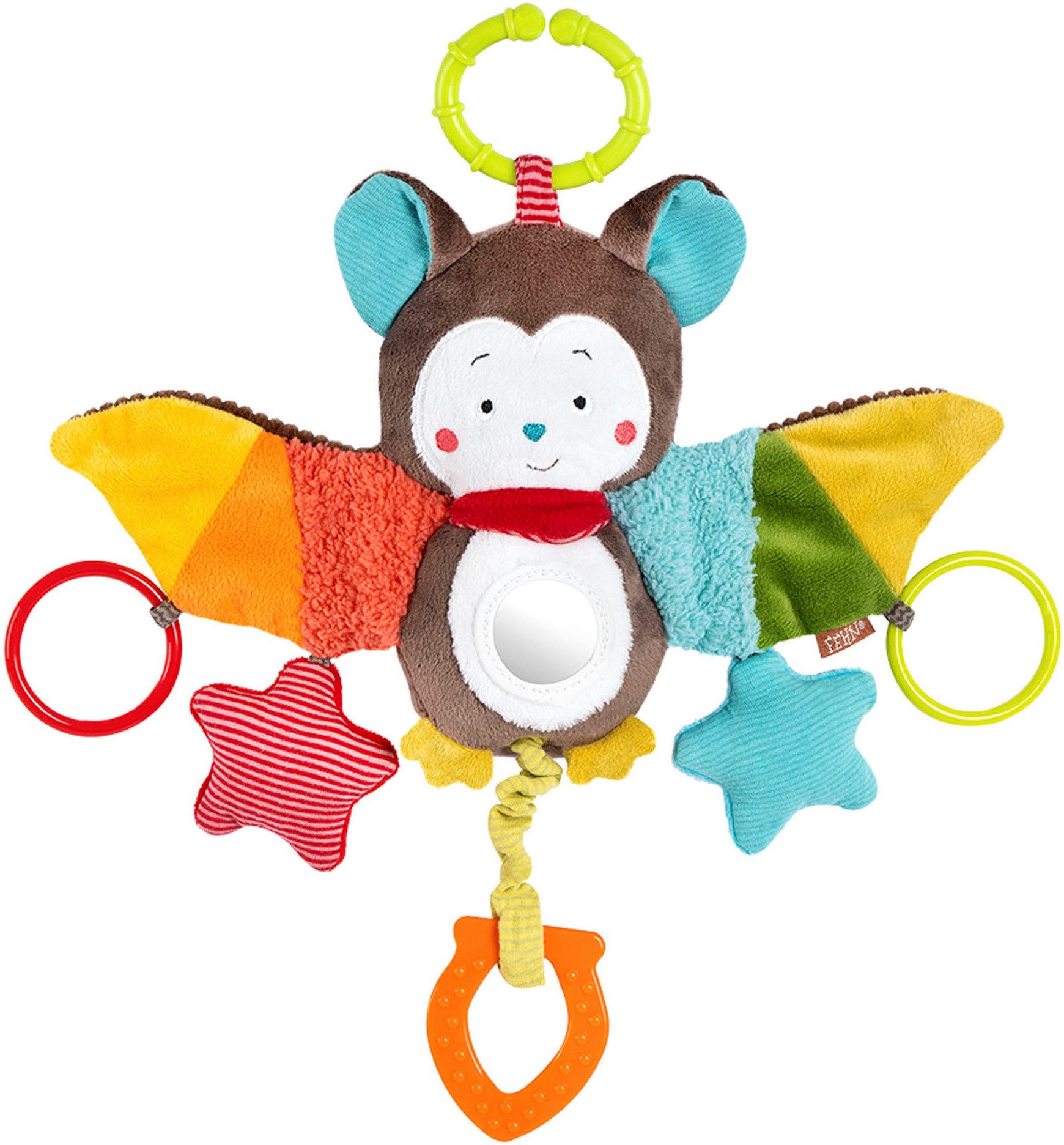 Fehn Greifspielzeug Classic Stars, Activity-Fledermaus günstig online kaufen