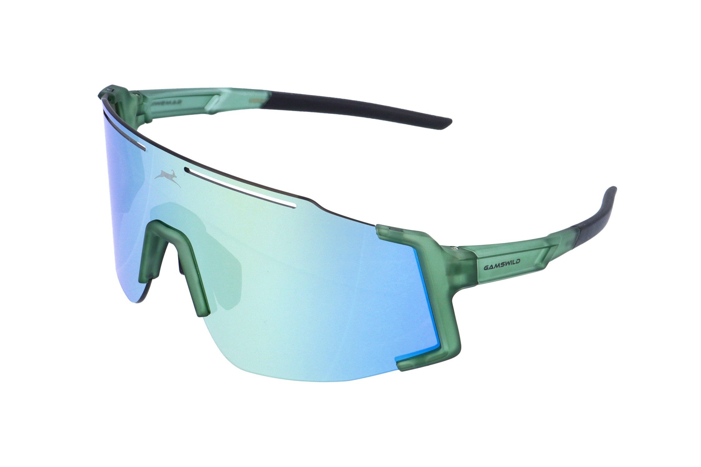 Monoscheibensonnenbrille UV400 Sonnenbrille Skibrille Fahrradbrille eng anliegend
