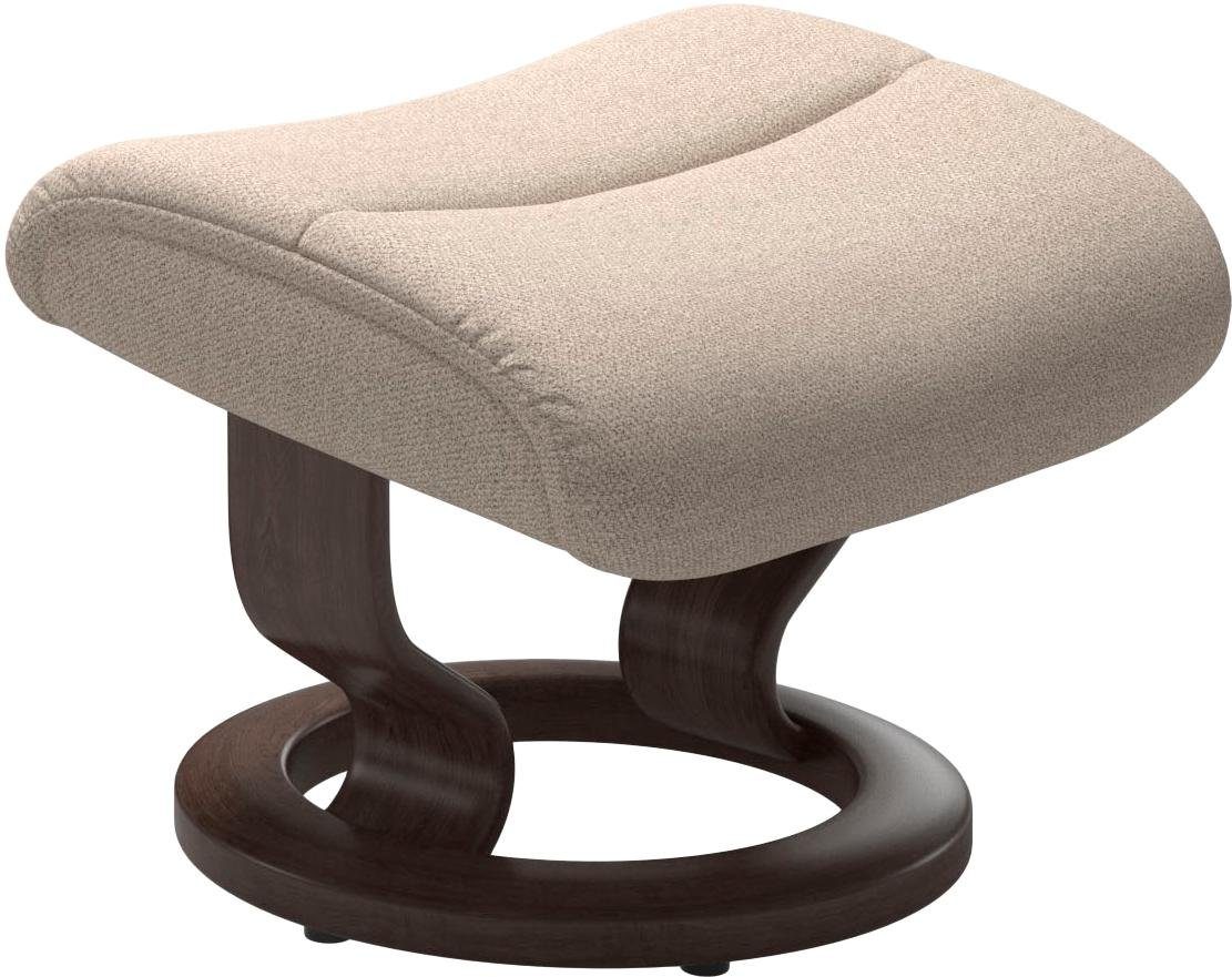 Stressless® Relaxsessel mit Größe Classic L,Gestell mit View Relaxsessel (Set, Base, Wenge Hocker)