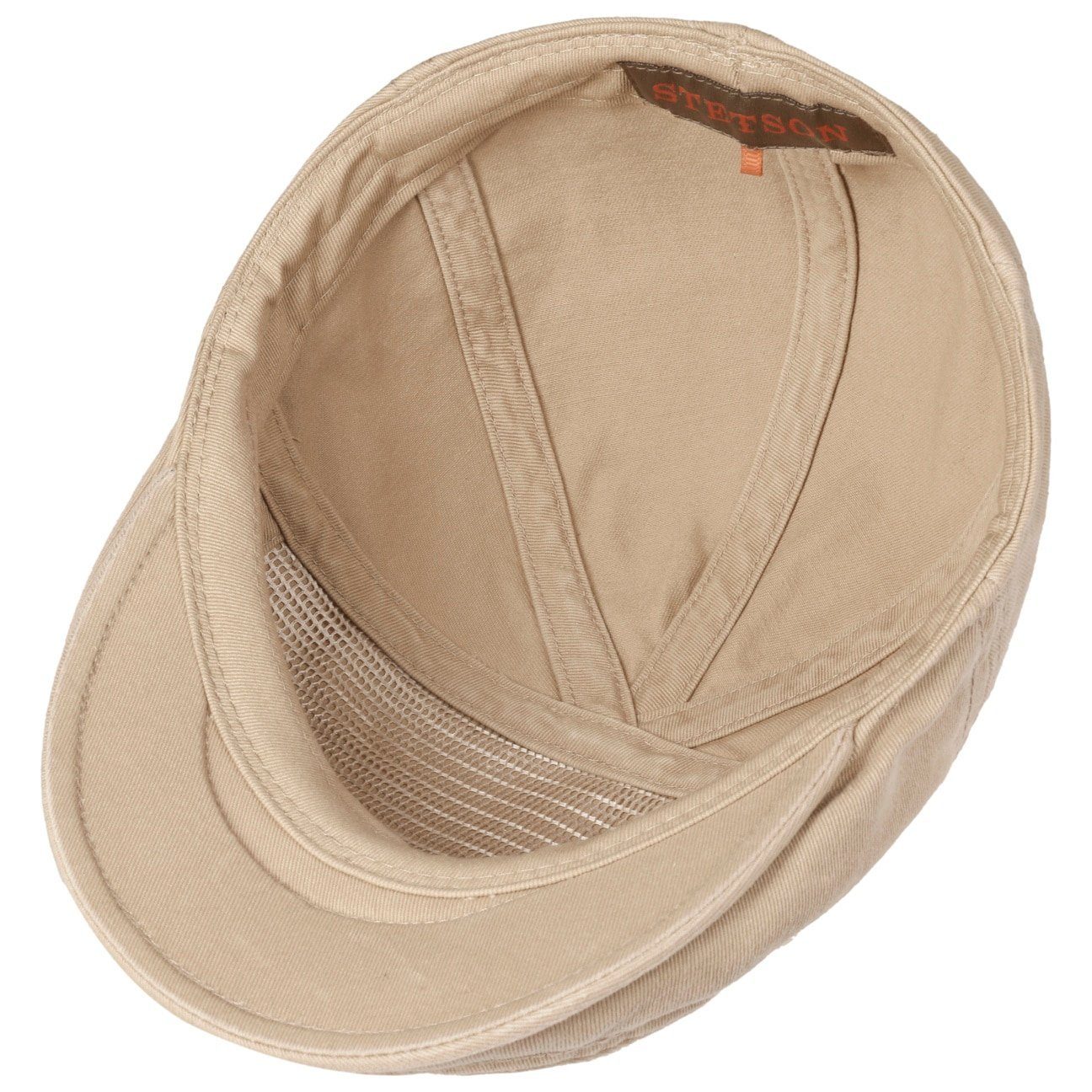Stetson Flat Cap (1-St) Schiebermütze mit Schirm