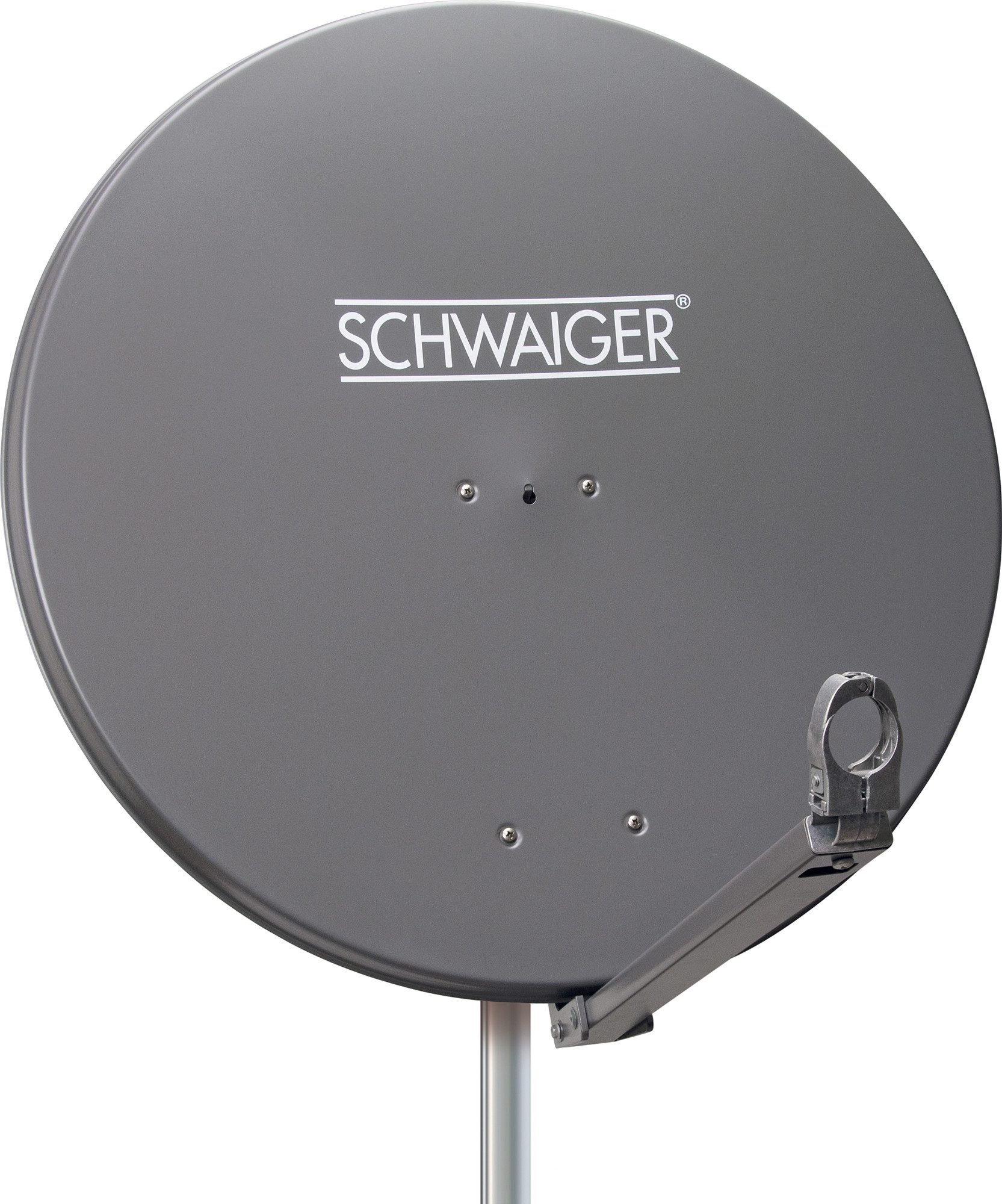 Schwaiger 714258 SAT-Antenne (88 cm, Aluminium, anthrazit)