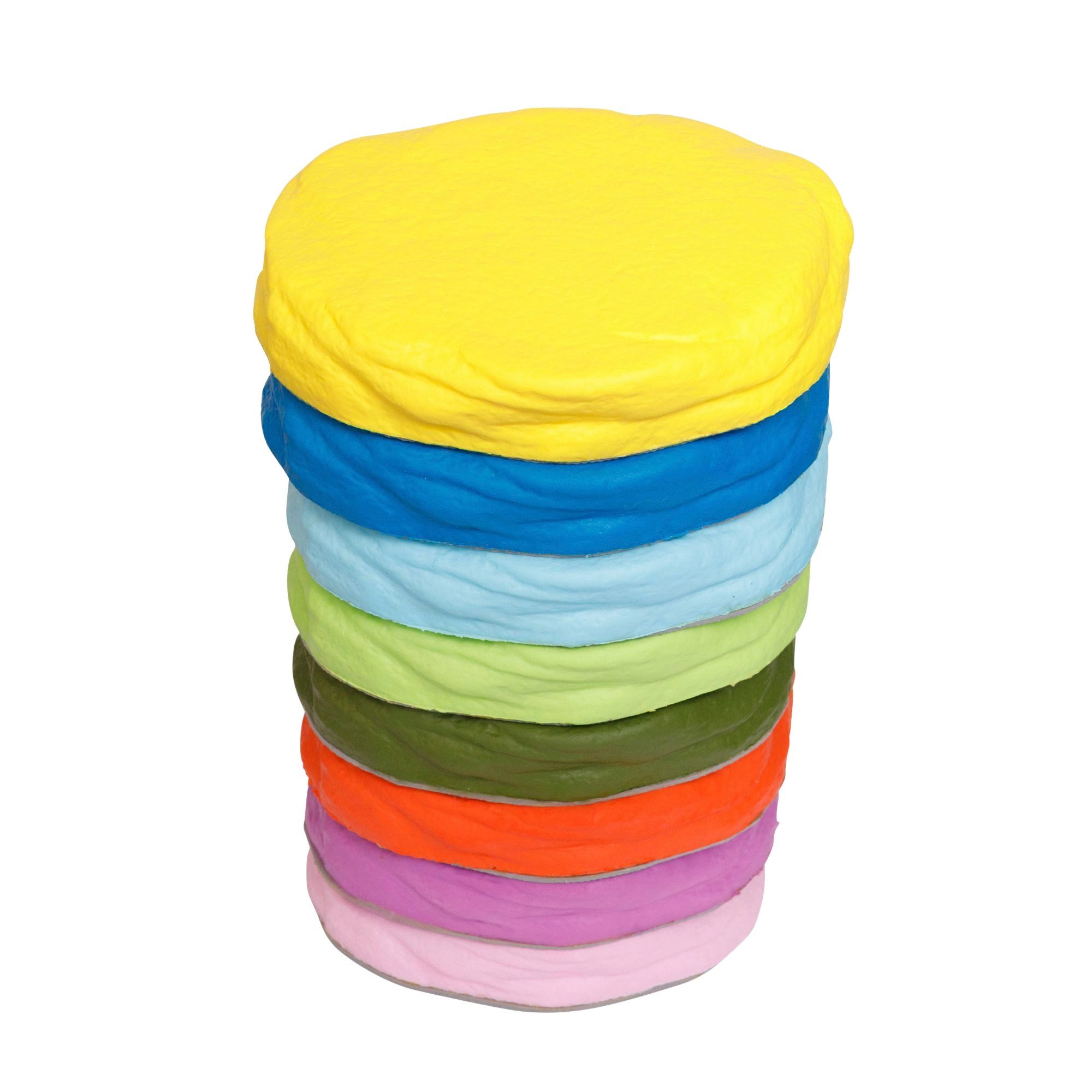 alldoro Balancetrainer Soft-Balanciersteine, 8er-Set - Balancieren für Kinder Trittsteine