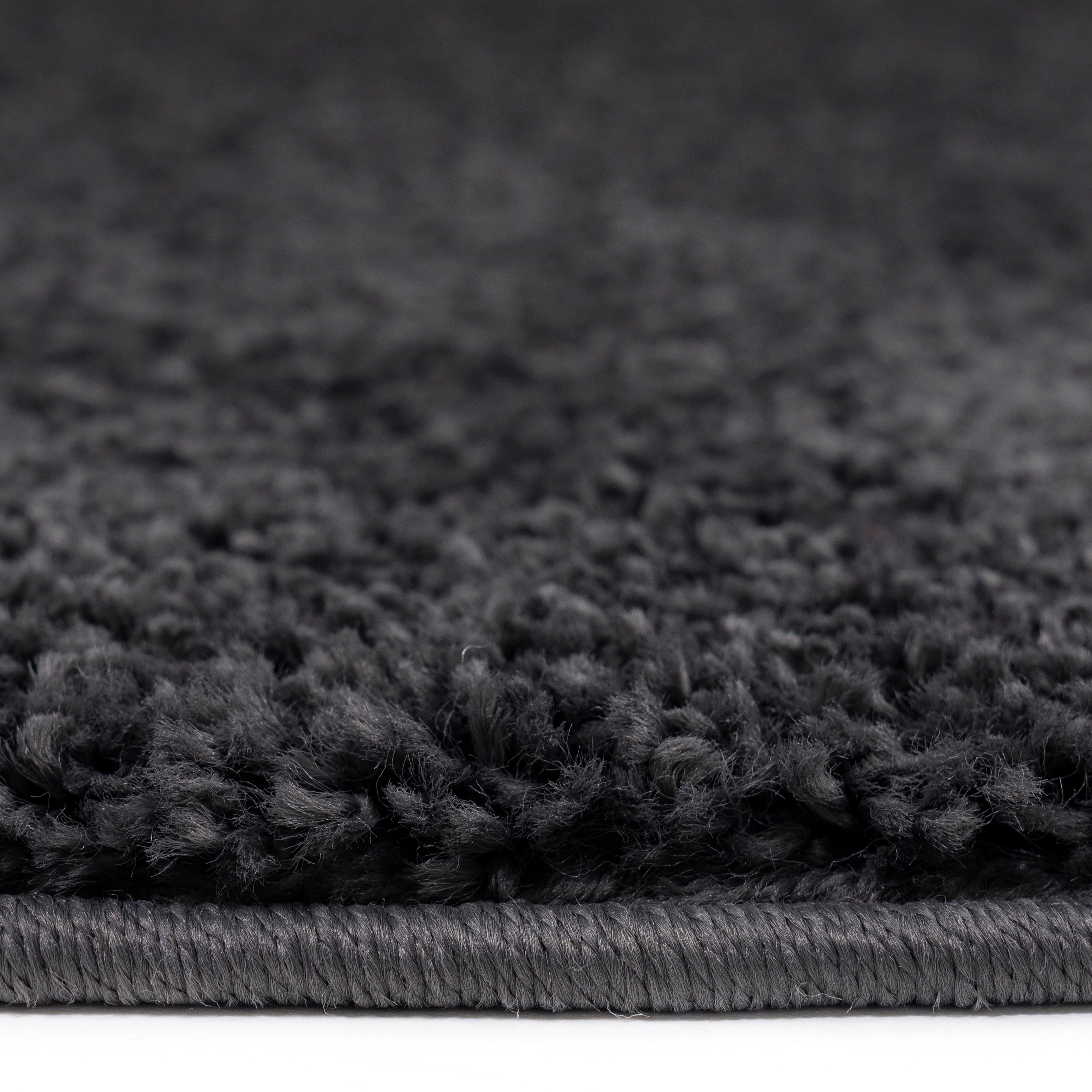 OTTO home Hochflor-Teppich Viva Shaggy, in Standard- und Premium-Qualität, 30 mm oder 45 mm Höhe, rund, Uni Farben, einfarbig, weich, kuschelig, Läufer, Kundenl – Bild 5 von 5