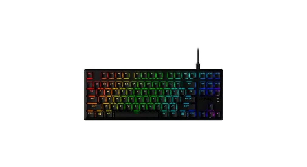 HyperX HyperX Alloy Origins Core PBT HX Rot Mechanische Gaming-Tastatur