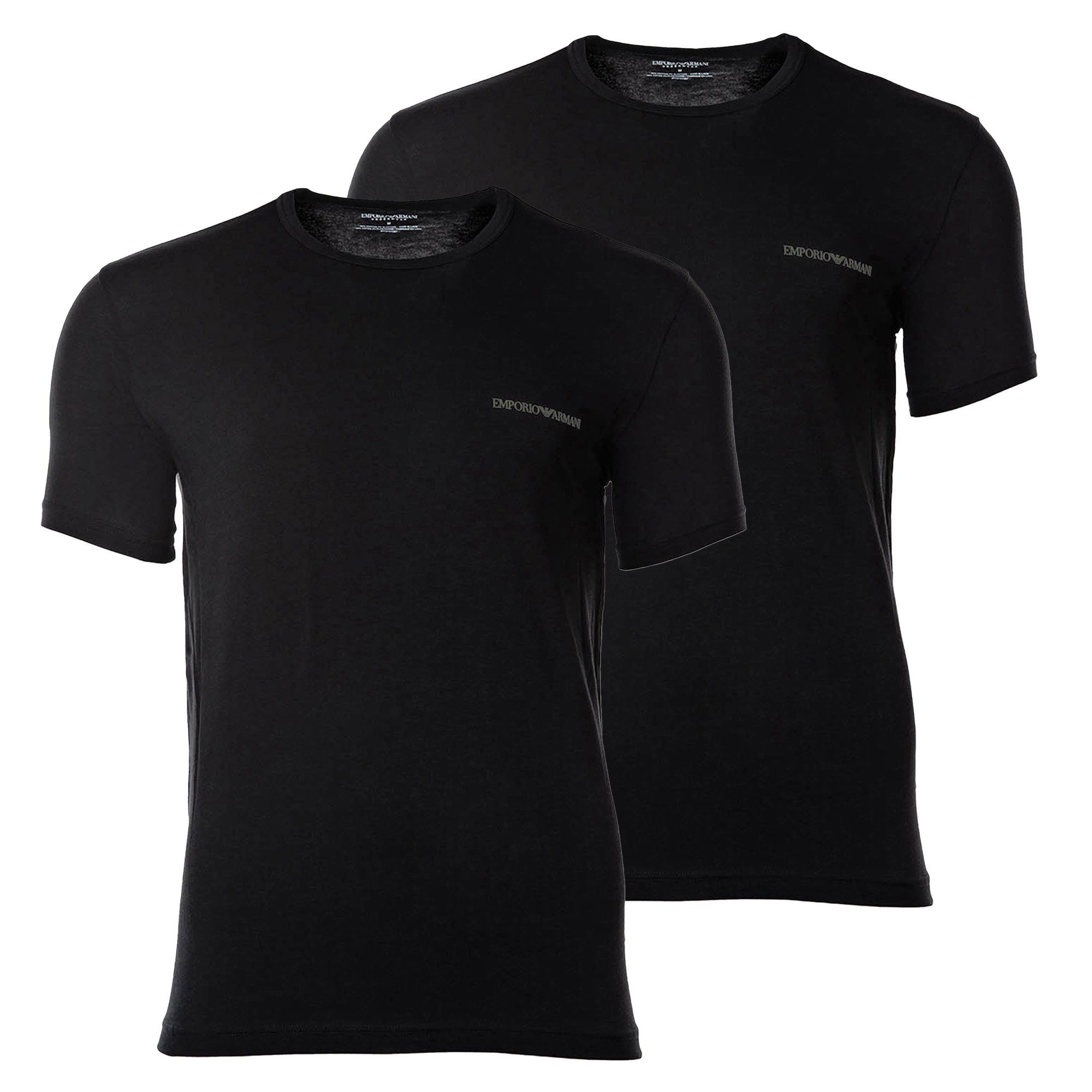 T-Shirt Herren T-Shirt 2er Pack Baumwolle CORE LOGOBAND