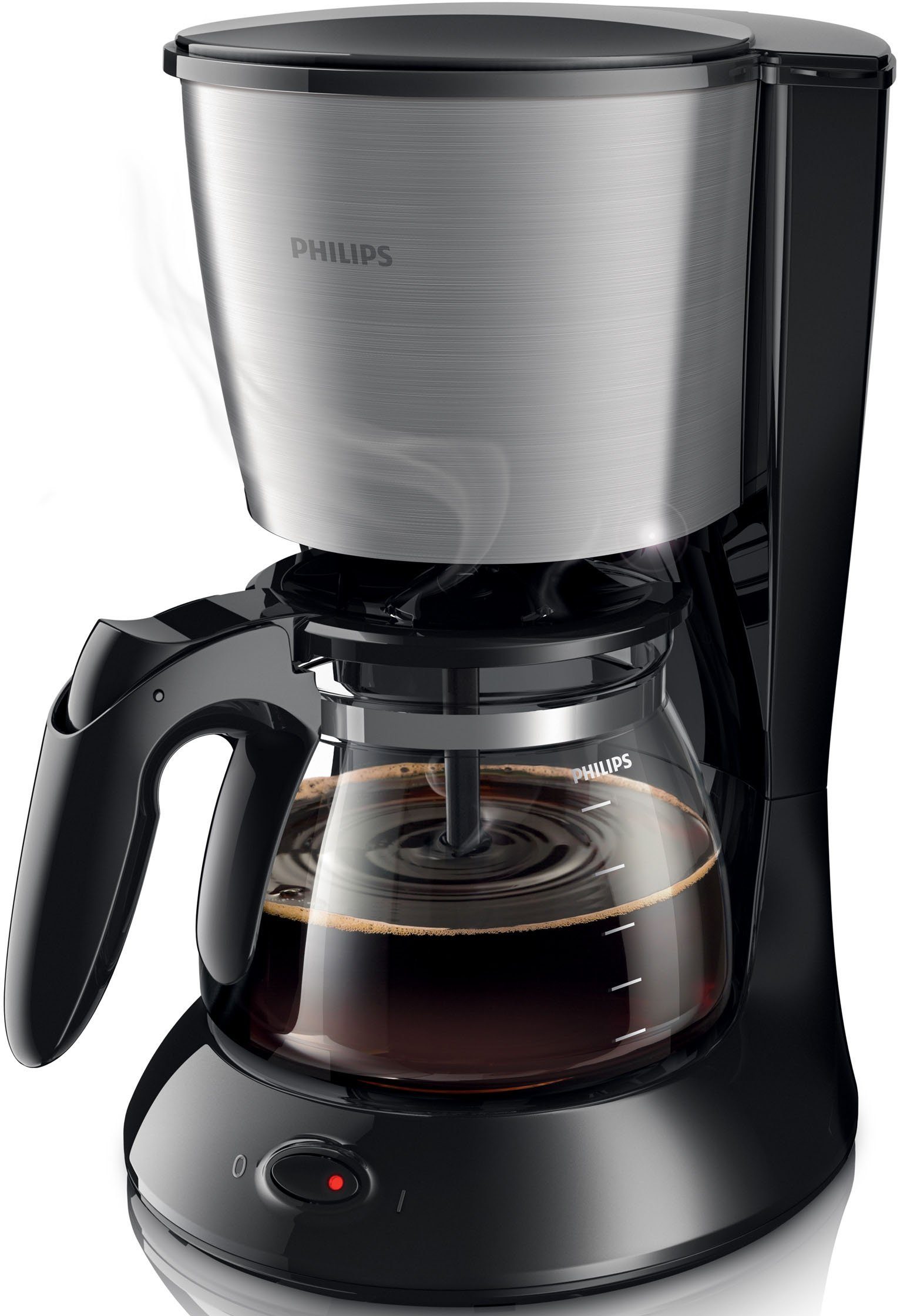 Philips Filterkaffeemaschine HD7462/20, 1,2l Kaffeekanne, Papierfilter 1x4, Tropfstopp und Abschaltautomatik