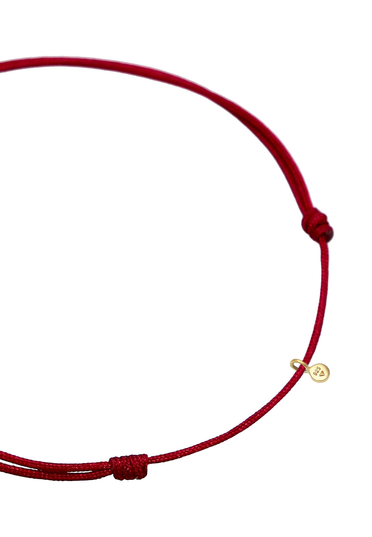 Elli Armband Stern Astro Textilband 925 Silber (kein Set, 1-tlg), Sterne – Bild 4 von 5