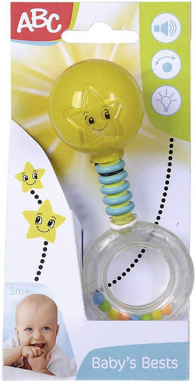 ABC-Dickie-Simba Greifspielzeug Baby Babywelt Strahlende Light-up Rassel 104010060