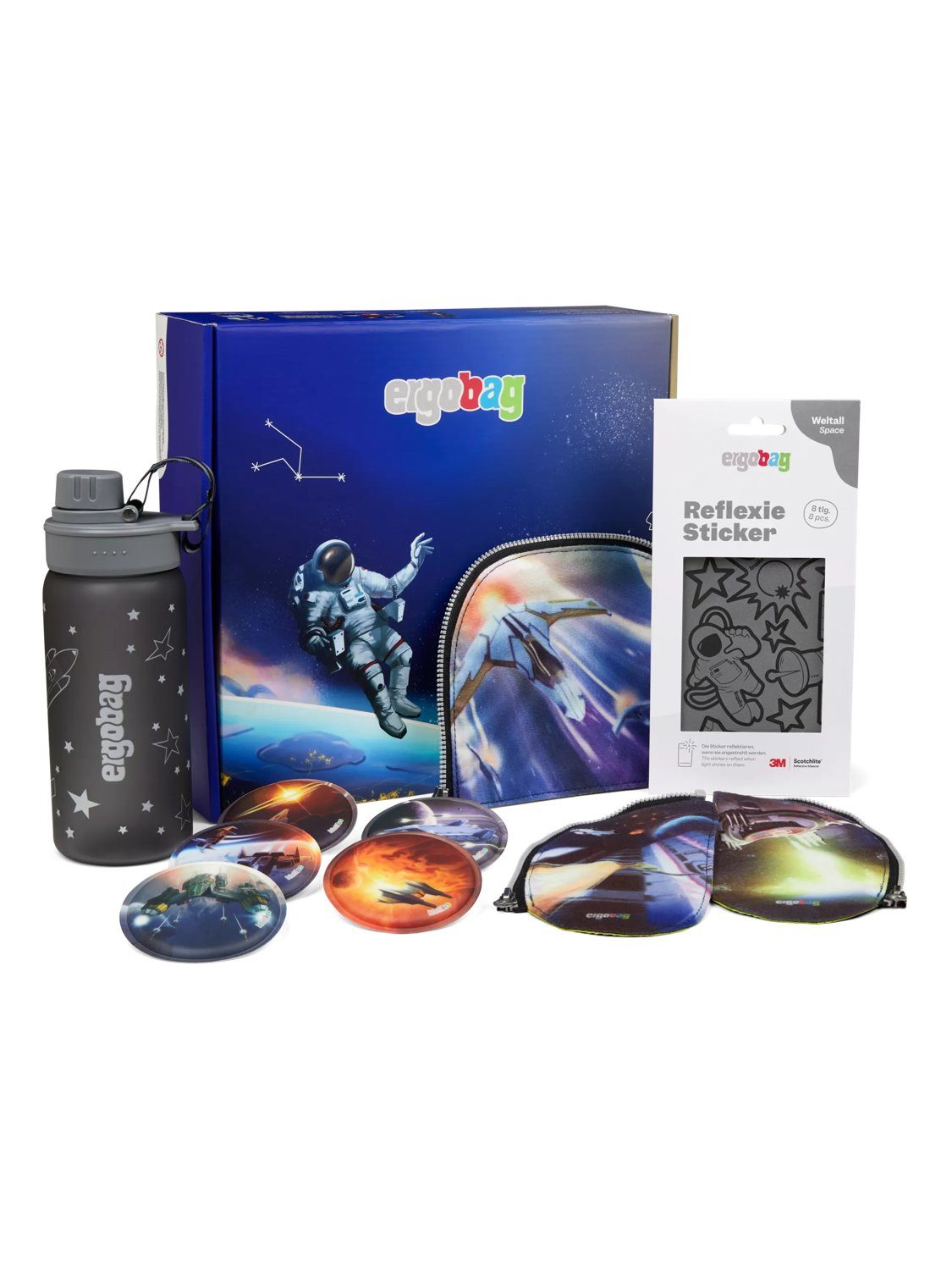 ergobag Schulranzen Fan Box (10-tlg)