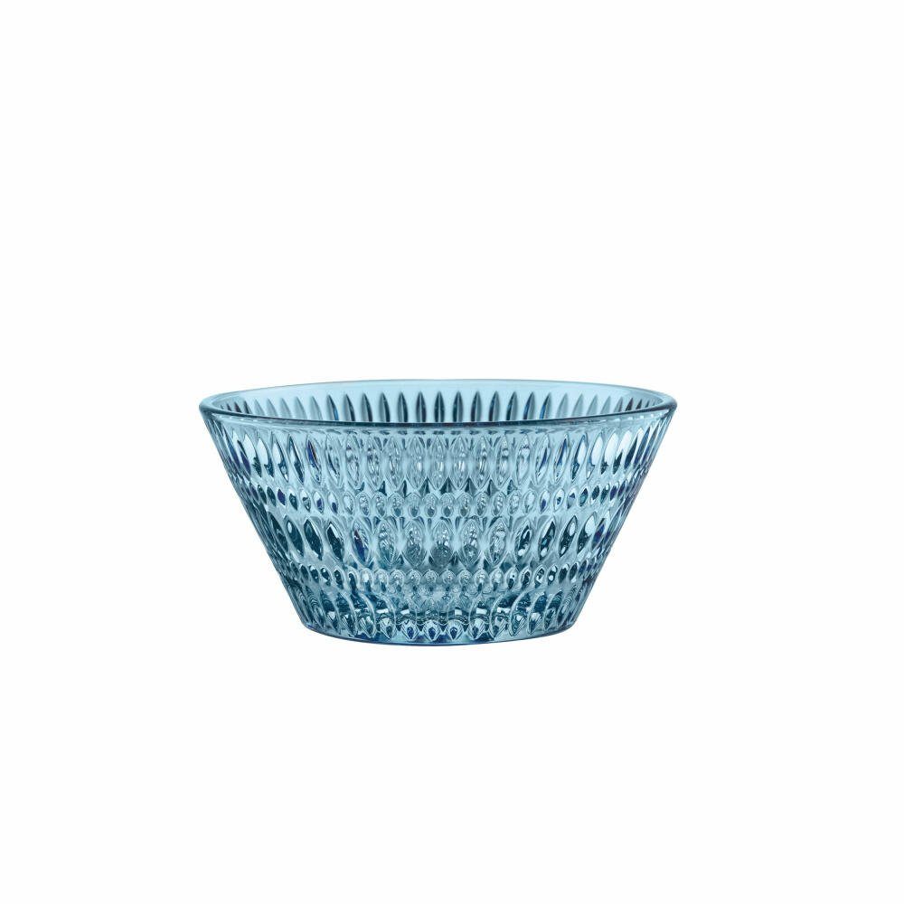 (1-tlg) cm, 16.5 Kristallglas, Vintage Schale Blue Nachtmann Ethno Ø
