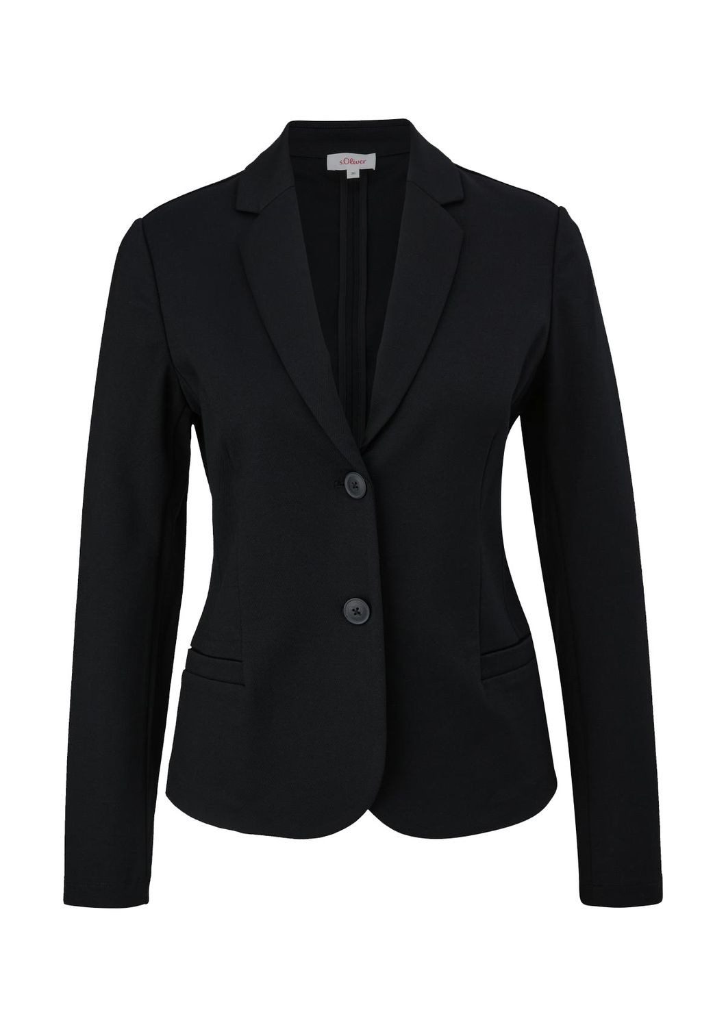s.Oliver Jerseyblazer (1-tlg) kurz, mit Knöpfen, günstig online kaufen