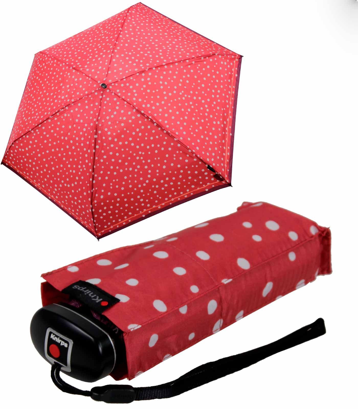 Knirps® Taschenregenschirm Mini-Schirm Travel klein leicht kompakt - flakes günstig online kaufen