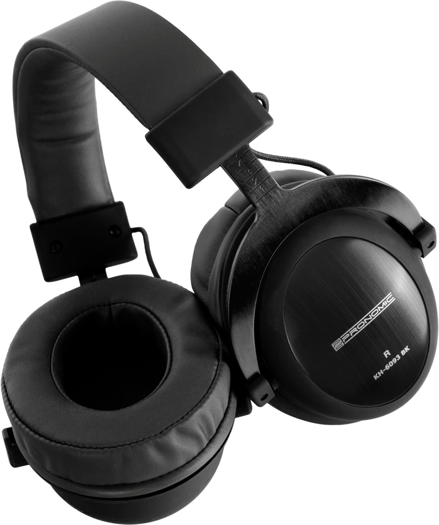 Pronomic Studio-Kopfhörer mit hohem Tragekomfort HiFi-Kopfhörer (ausgewogener Klang mit brillanten Höhen und präzisen Bässen)