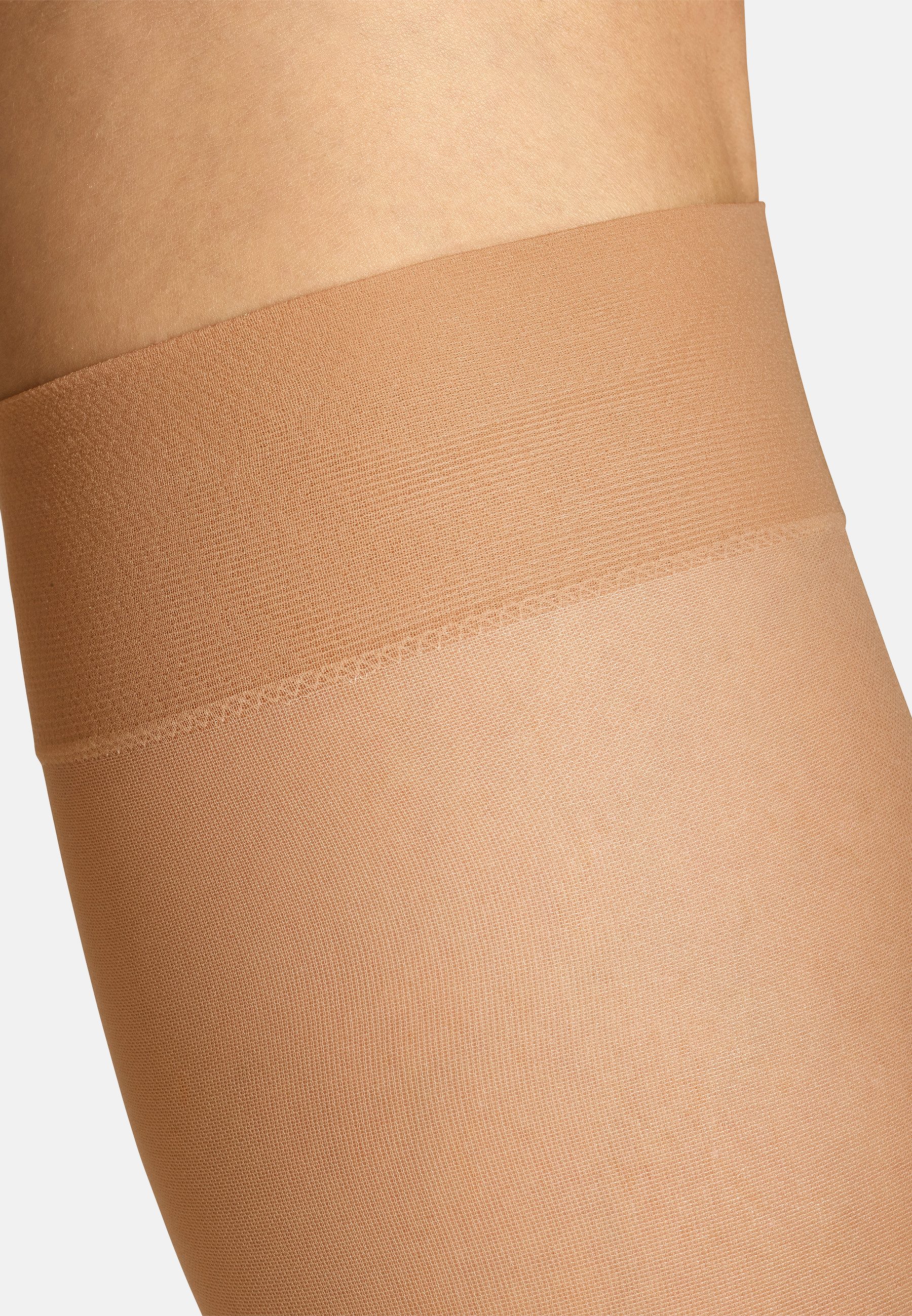 ITEM m6 Kniestrümpfe Invisible 15 DEN Echte Kompression, Nude-Look, ultrahaltbar, leicht, made in Germany