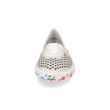 Rieker Rieker Damen Slipper weiß multi Slipper