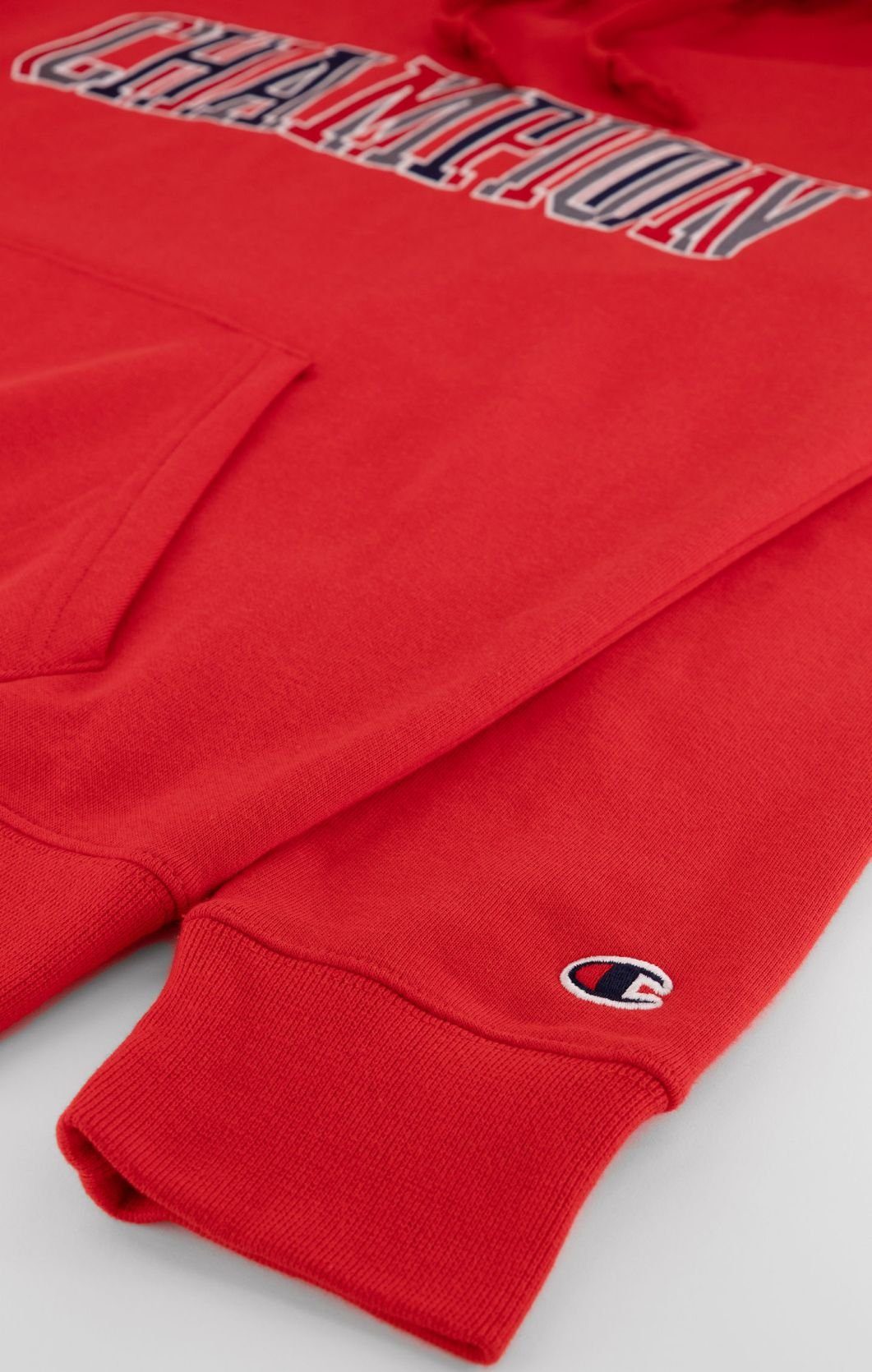 Champion Hooded Sweatshirt Kapuzensweatshirt RED/WHT/NBK