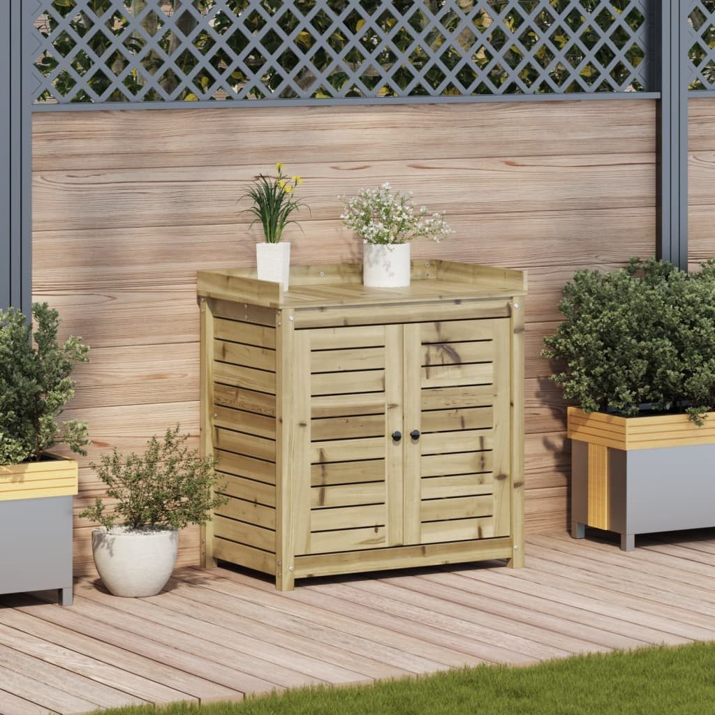 vidaXL Blumenständer Pflanztisch Ablagen 82,5x50x86,5 cm günstig online kaufen